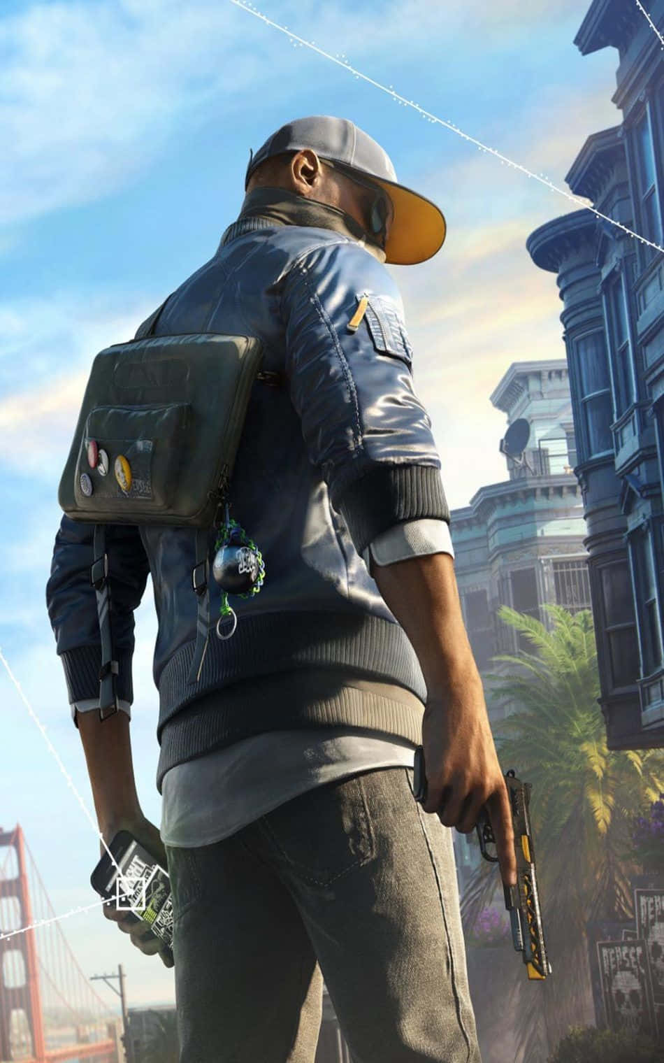 Ve más allá de la vigilancia con Watch Dogs en iPhone Fondos de pantalla