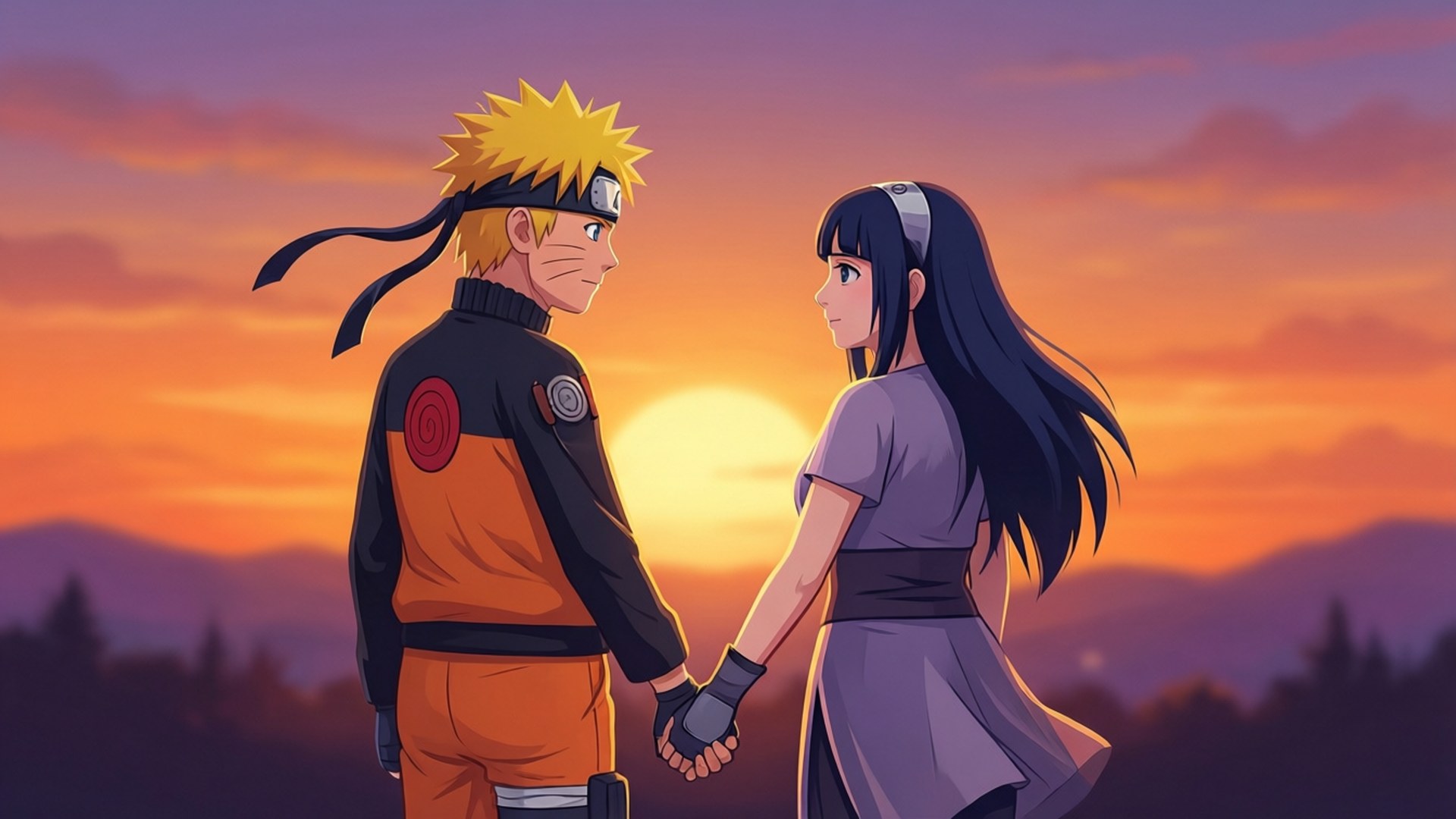 Vector de Naruto y Hinata Fondos de pantalla