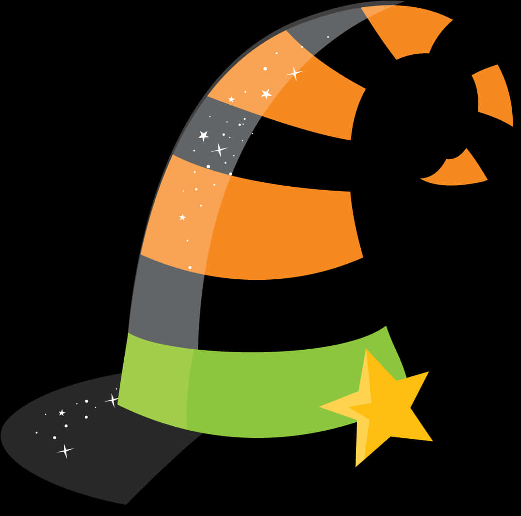 Vector de sombrero de bruja de Halloween Fondos de pantalla