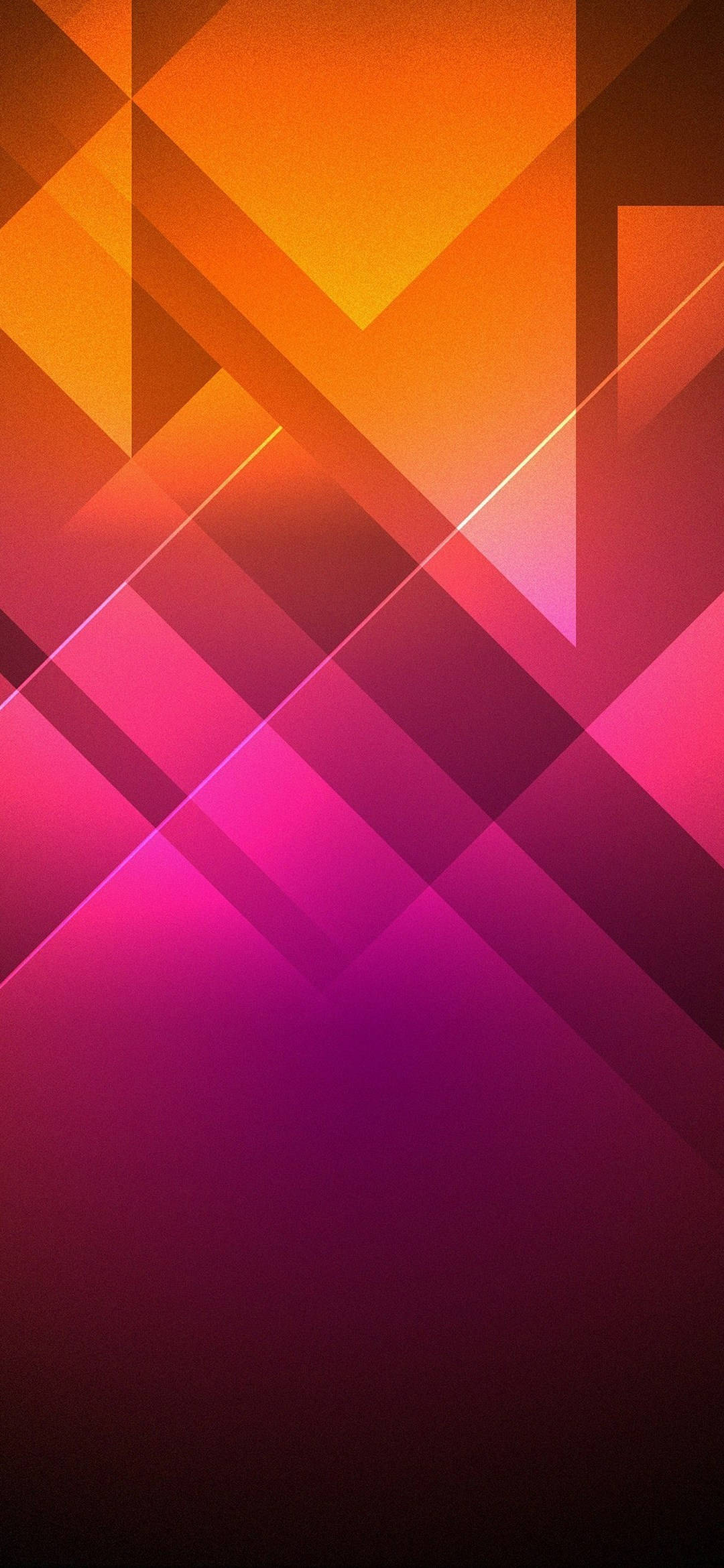 Vector naranja y rosa Pixel 5 Fondos de pantalla