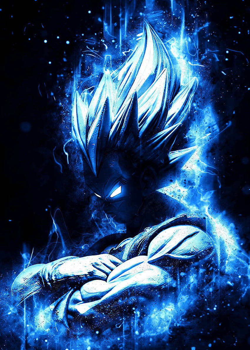 Vegeta oscuro con ojos brillantes Fondos de pantalla
