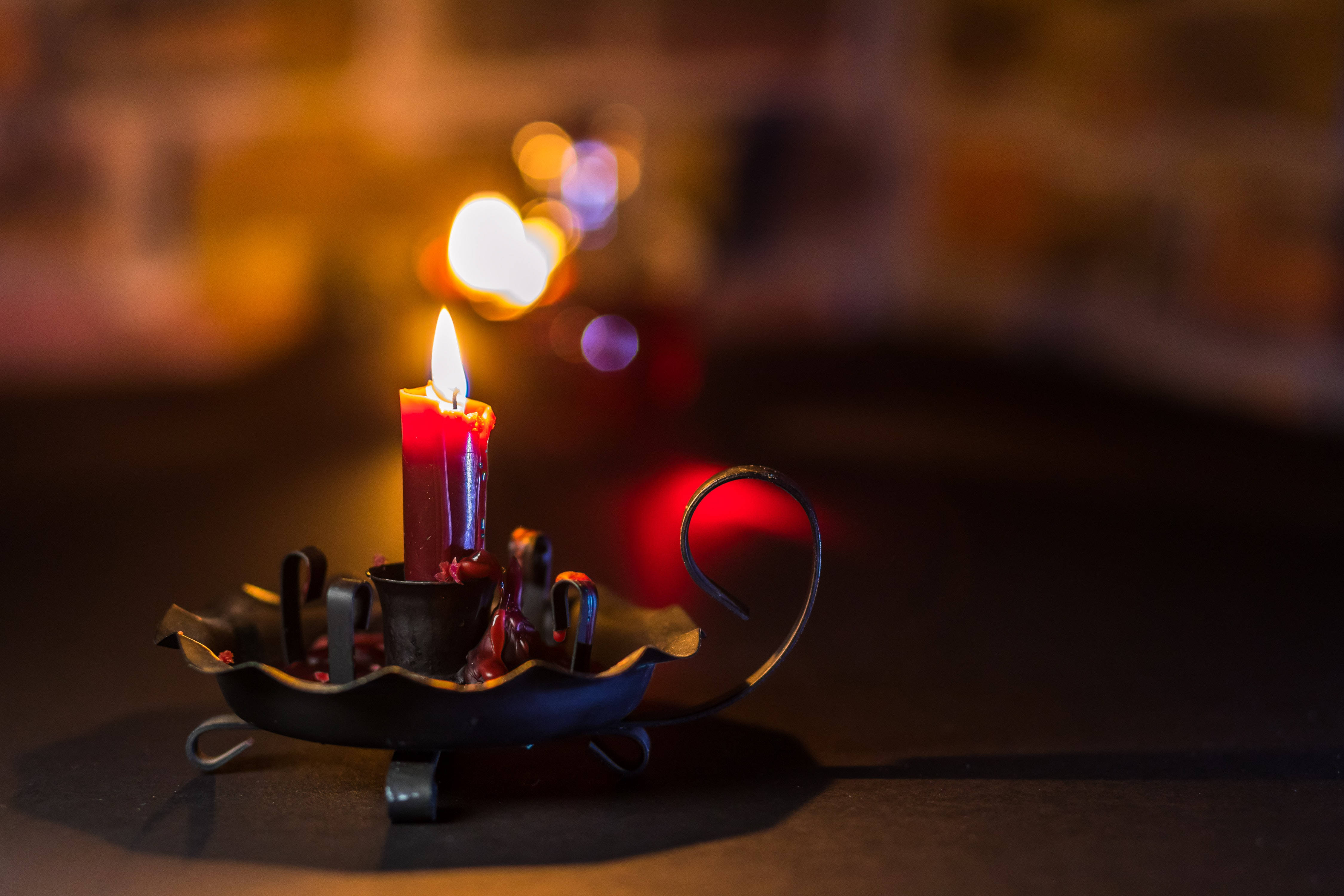 Vela Encendida Estética de Harry Potter Fondos de pantalla