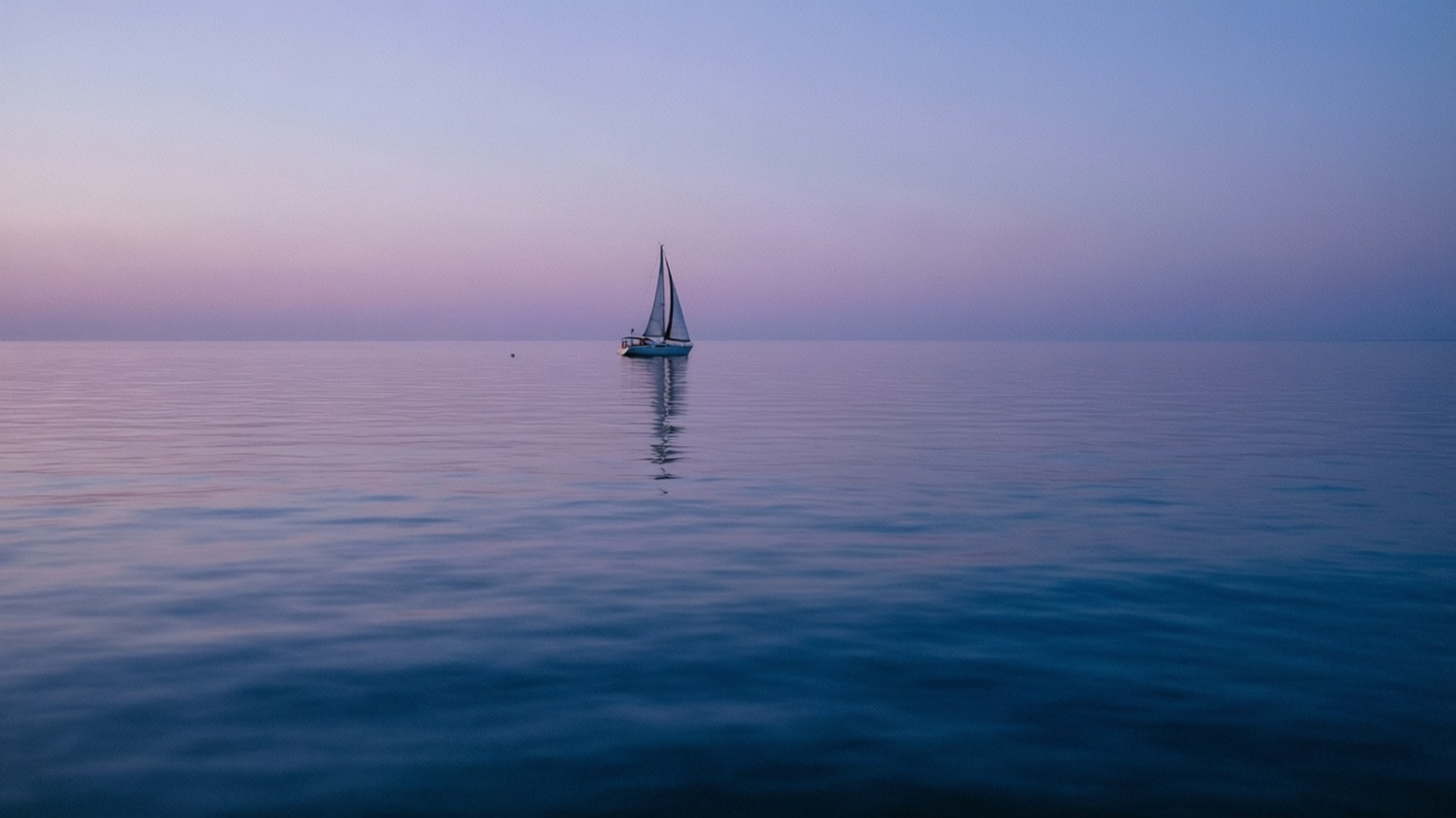 Velero al atardecer Fondos de pantalla