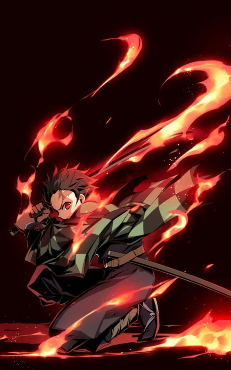 Vence a tu oponente con facilidad jugando Demon Slayer en tu iPad. Fondos de pantalla