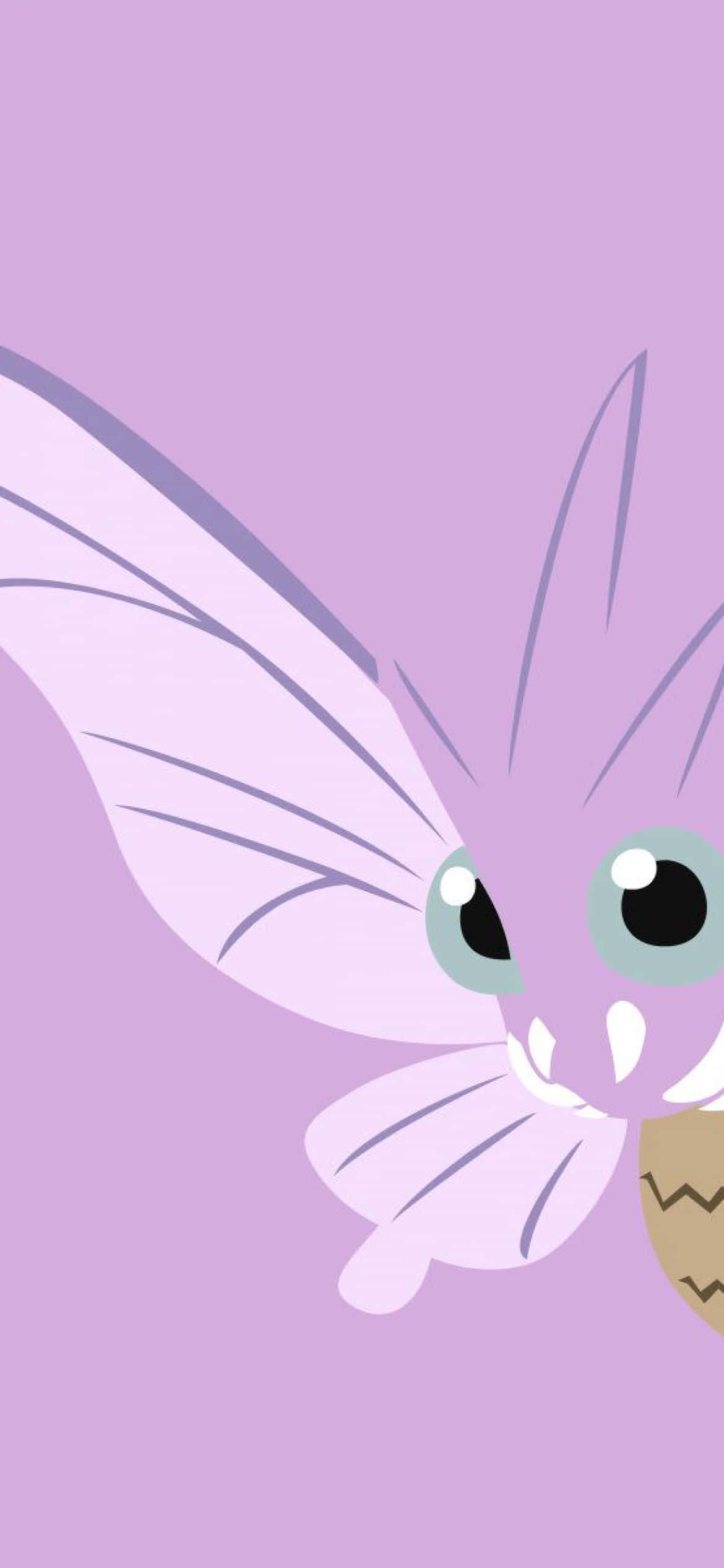 Venomoth Minimalista Teléfono Fondos de pantalla