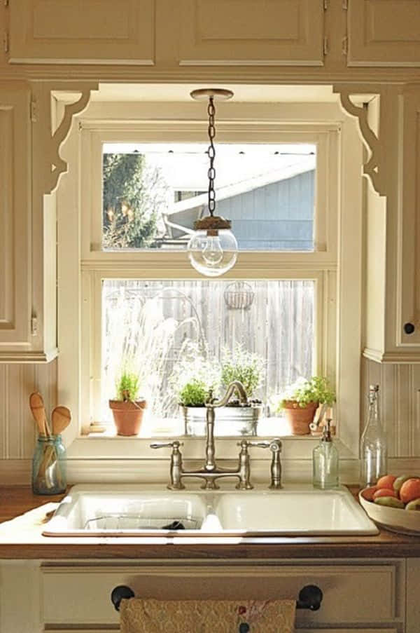 Ventana de cocina y fregadero Fondos de pantalla