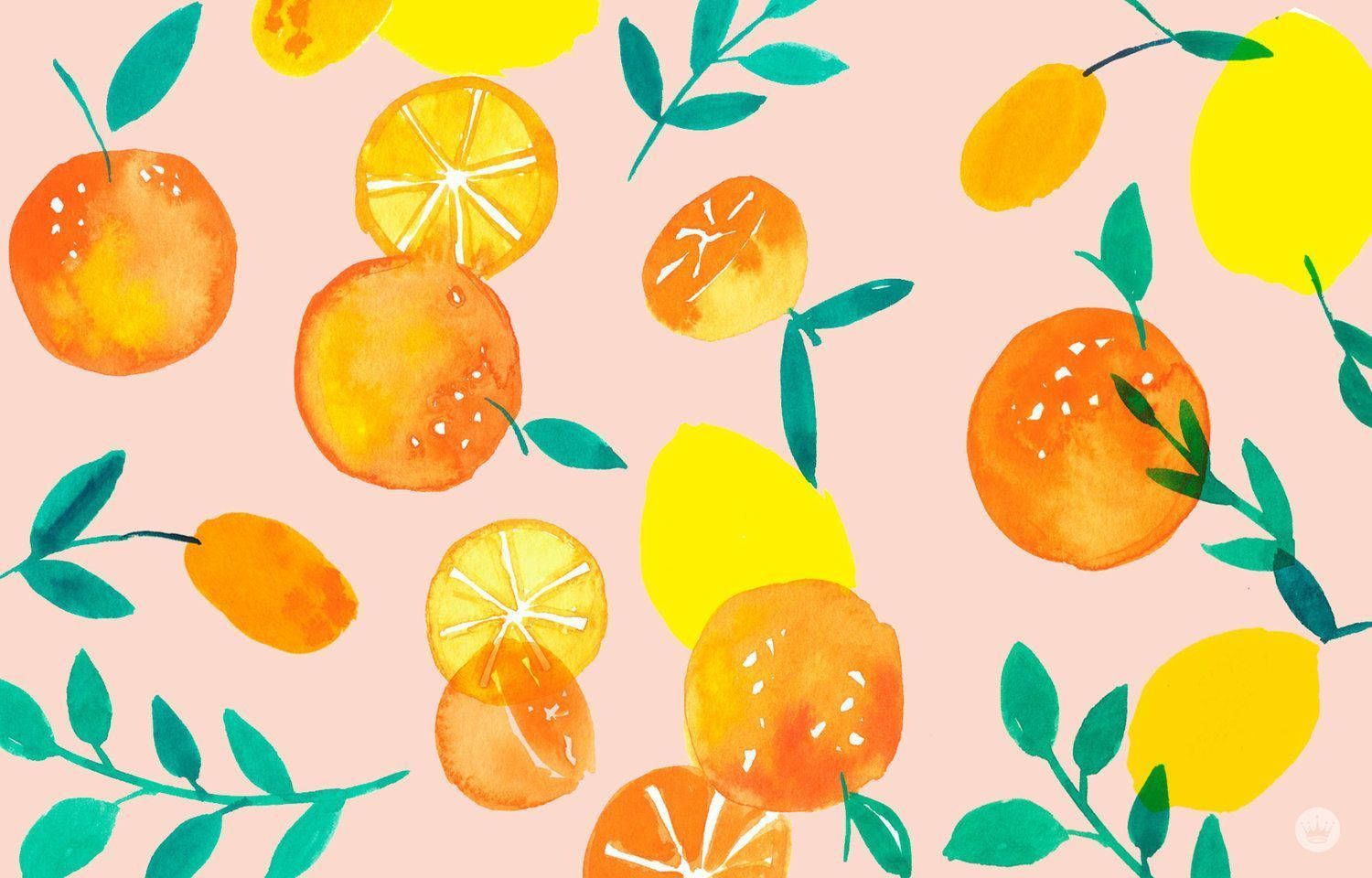 Verano Estético Naranja y Limón Fondos de pantalla
