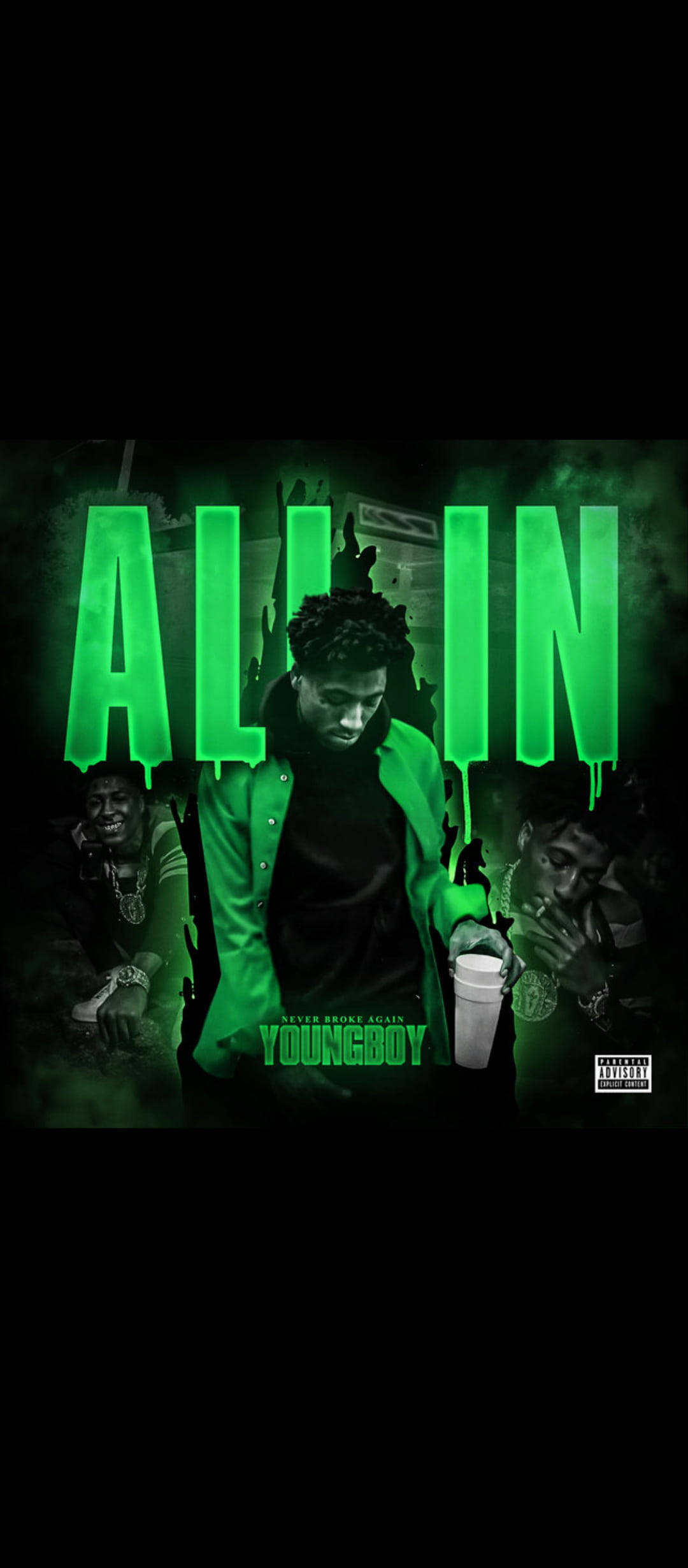 Verde Iluminador Para Logo de NBA Youngboy Fondos de pantalla