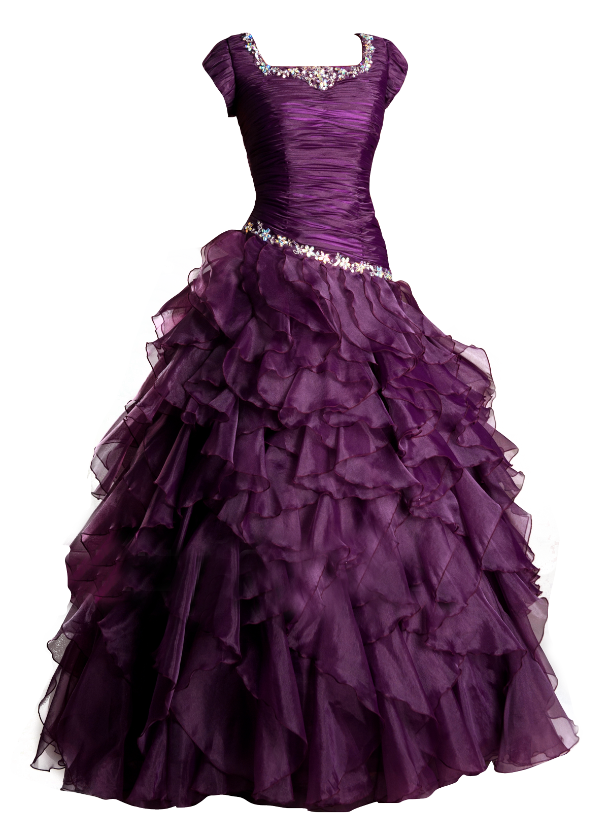 Vestido de gala morado elegante Fondos de pantalla
