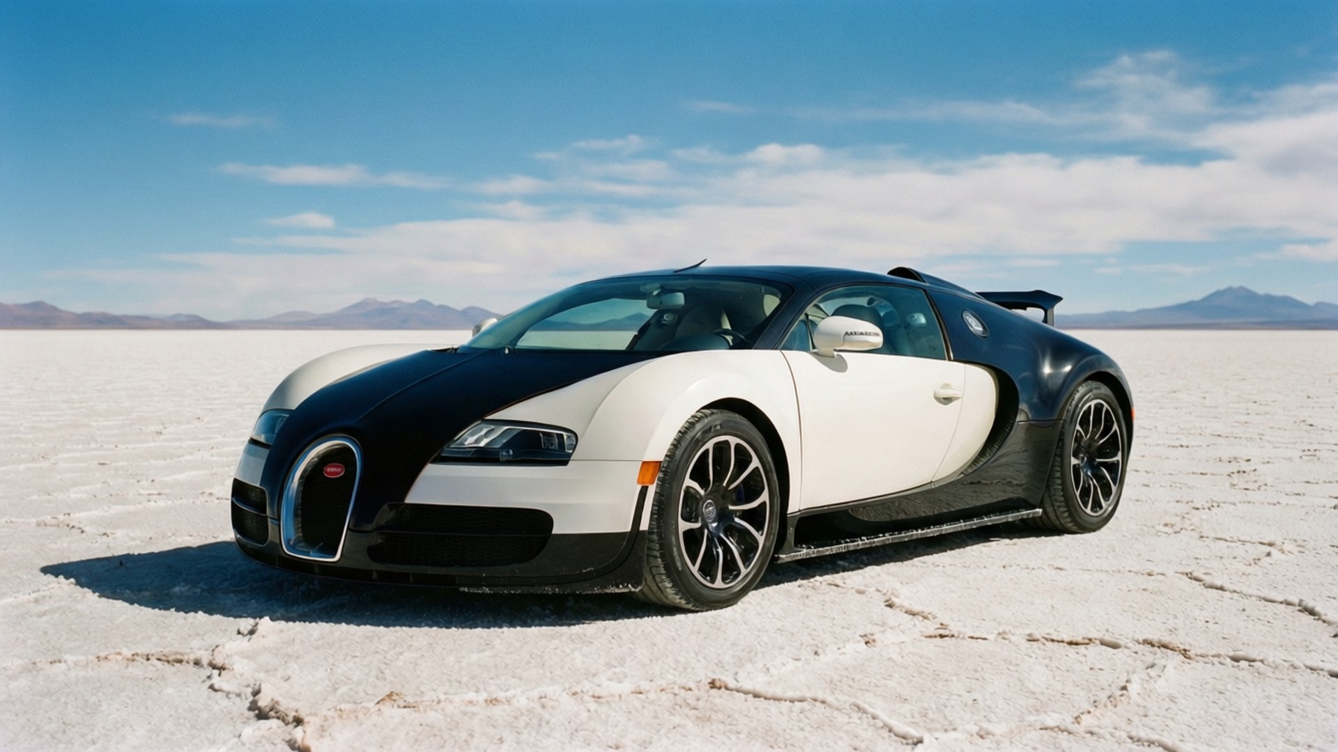Veyron en Salar Fondos de pantalla