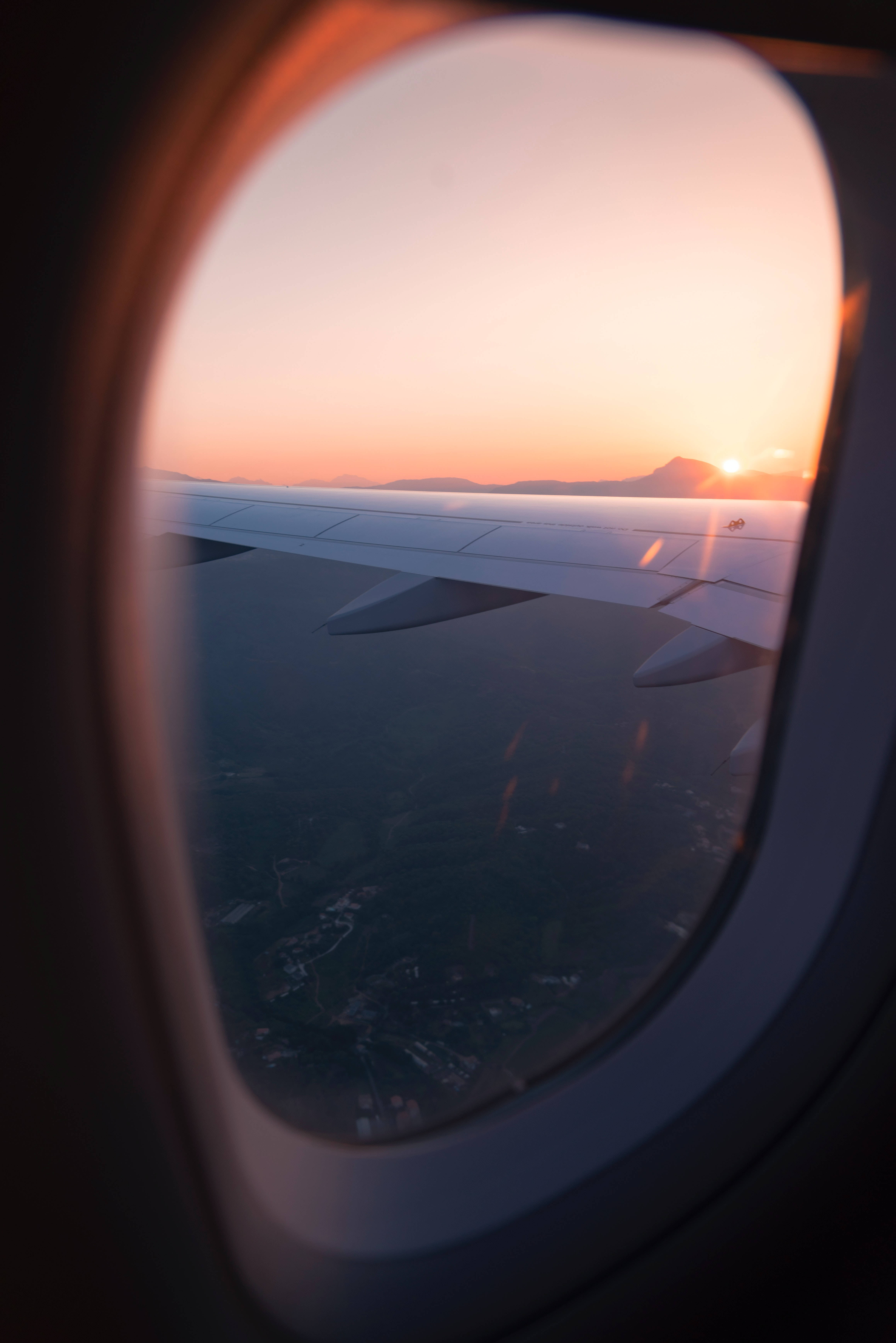 Viaje 4K Cielo al Atardecer Fondos de pantalla