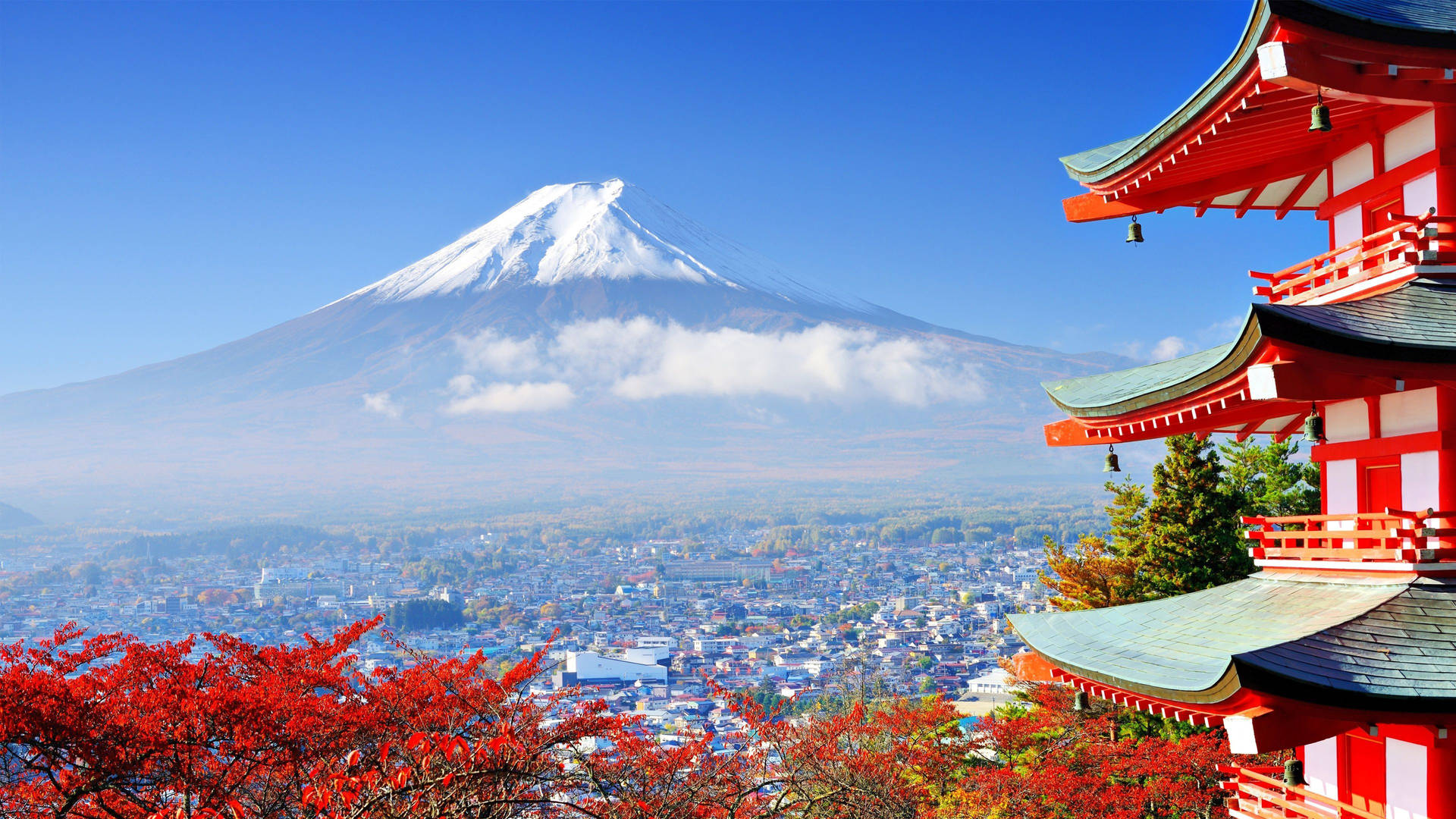 Viaje 4K Japón Fuji Fondos de pantalla