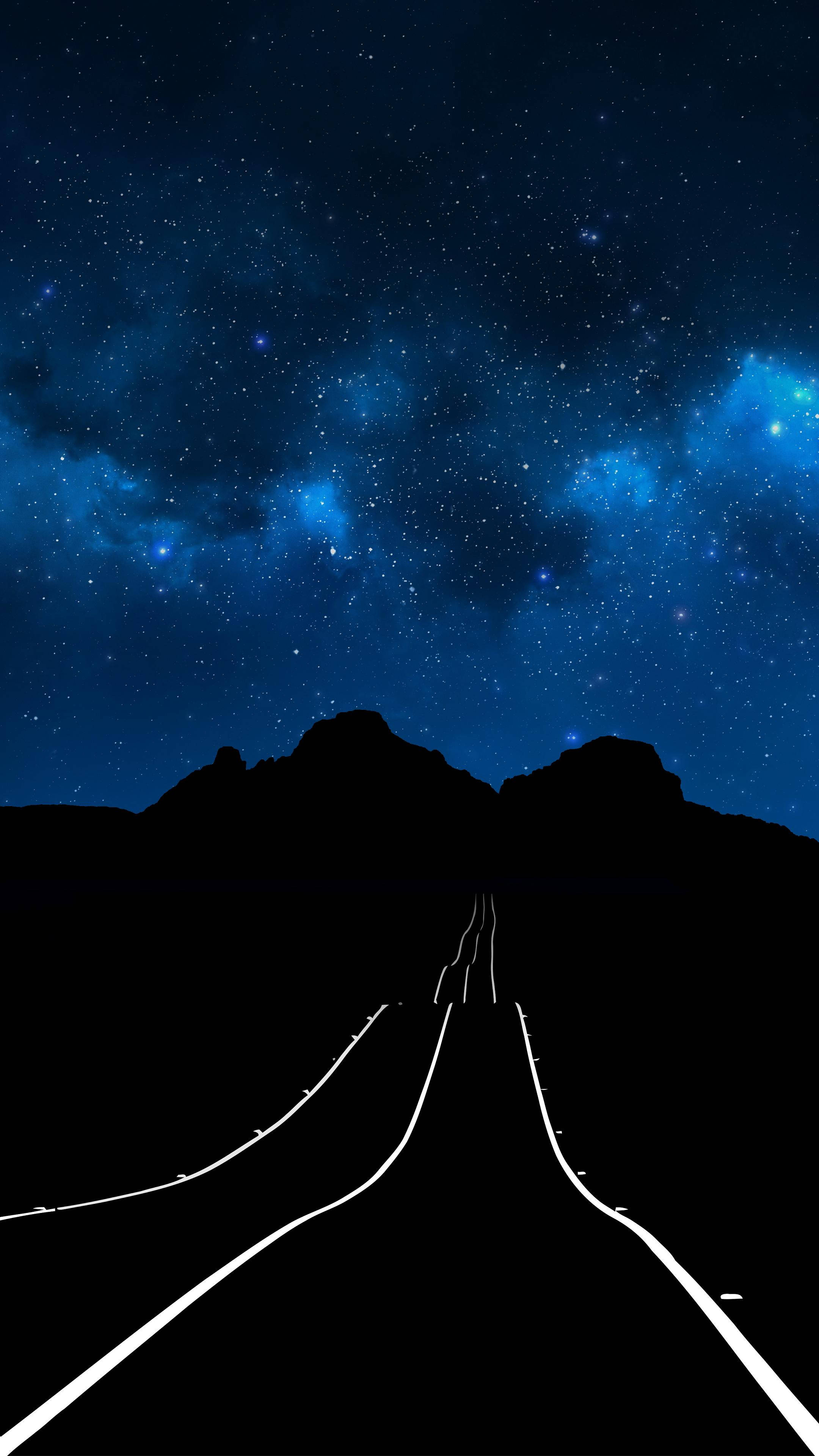Viaje Nocturno OLED Fondos de pantalla