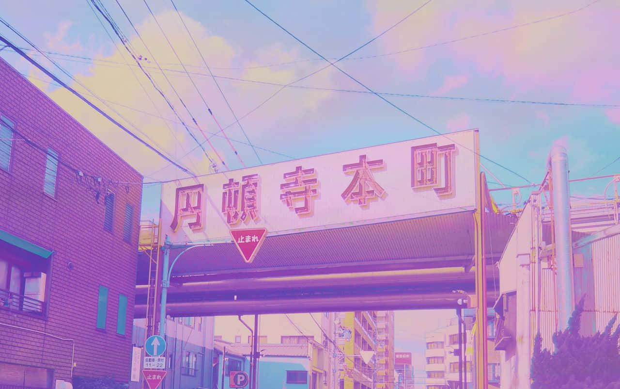 Vibes Rosas de Anime Estético Fondos de pantalla