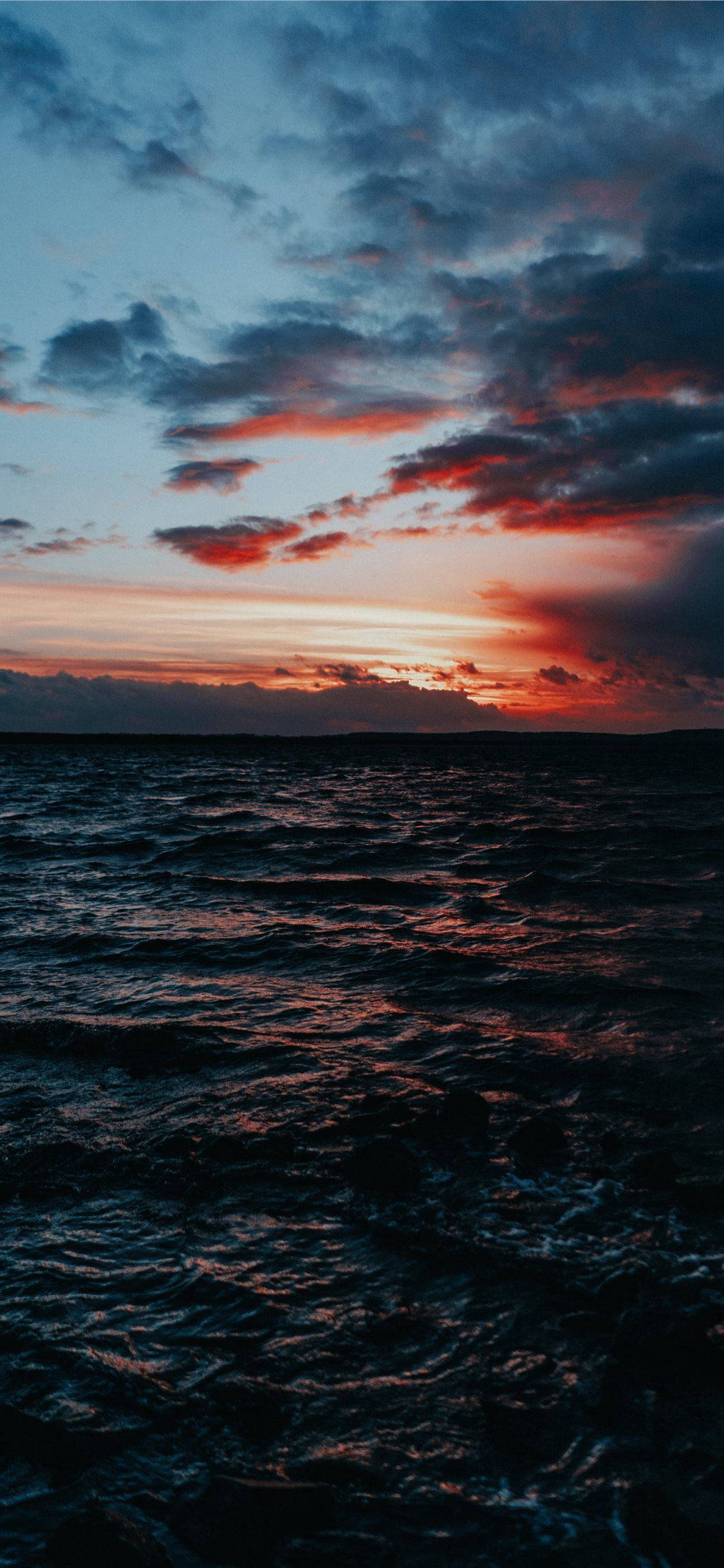 Vibra Oceánica Estética para iPhone Fondos de pantalla
