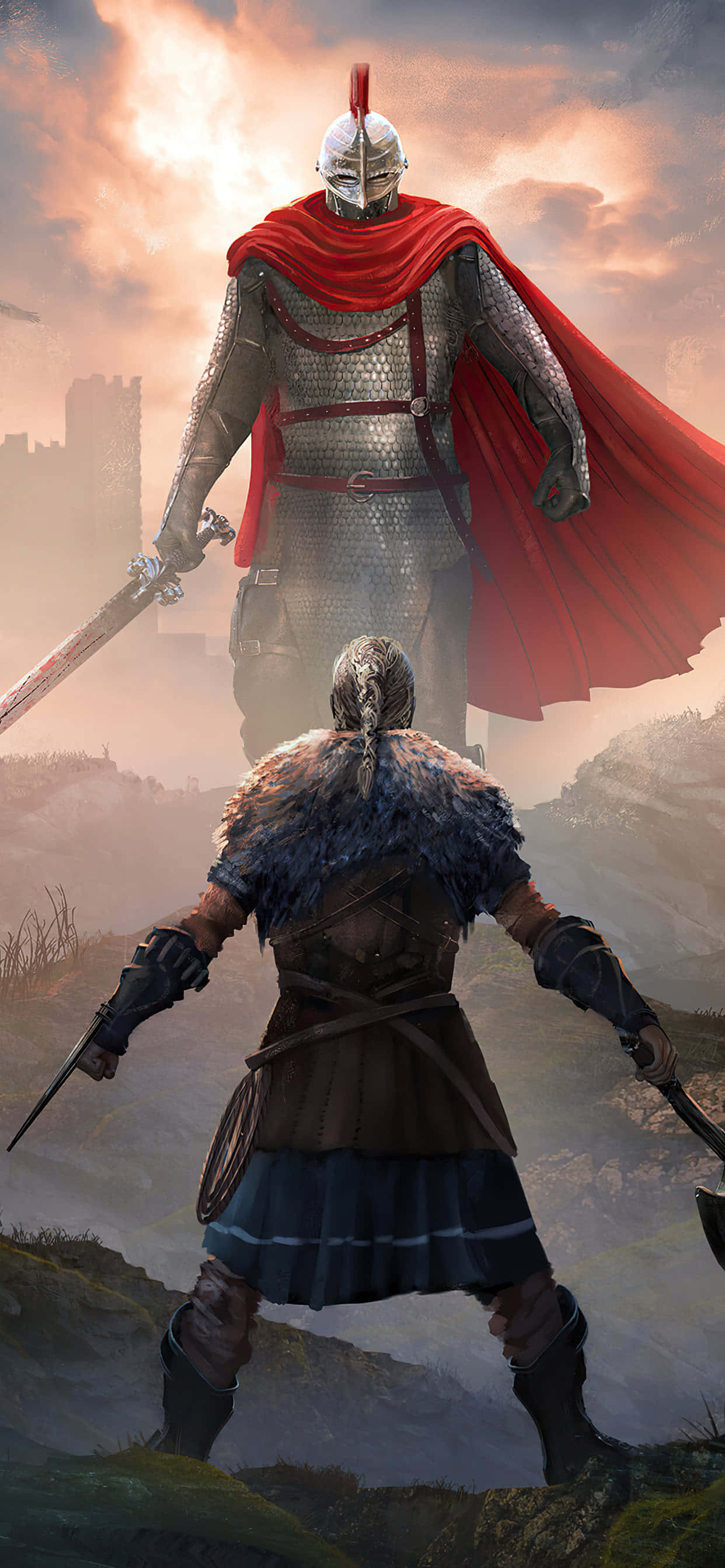 Videojuego de Acción Fondo iPhone Xs Max Assassin's Creed Valhalla Fondos de pantalla