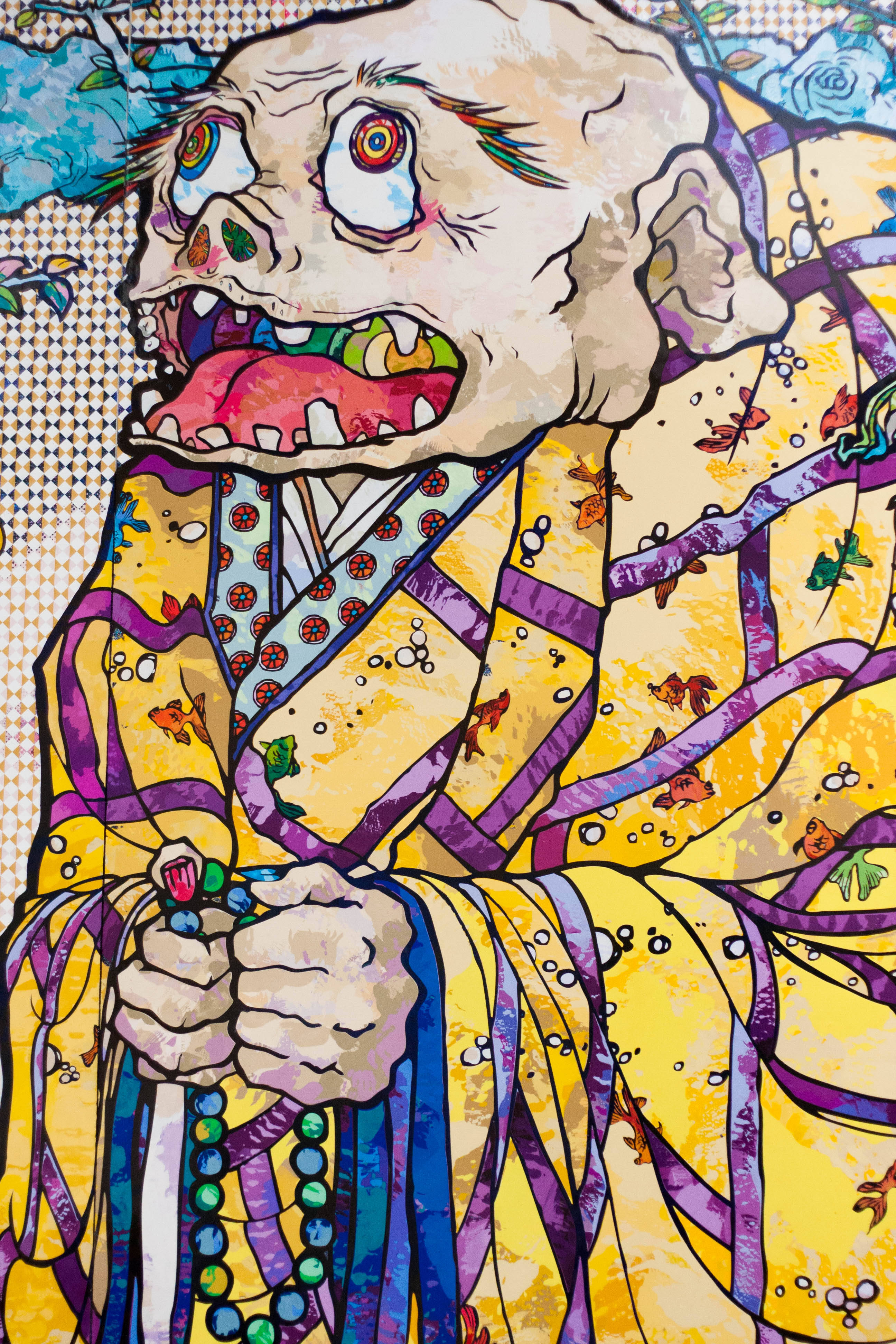 Viejo Budista Takashi Murakami 4K Fondos de pantalla