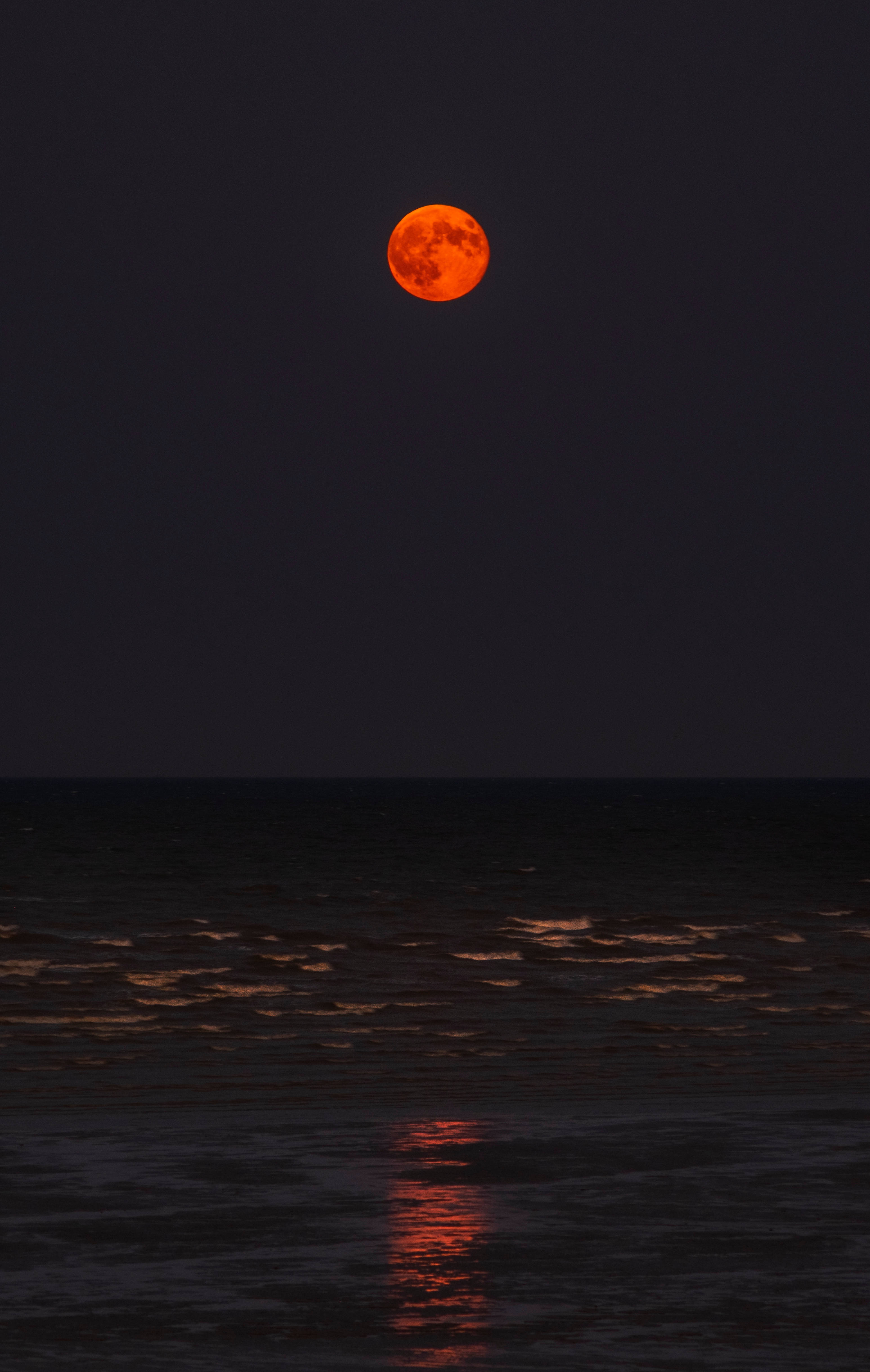 Vista de eclipse lunar de la Luna Fondos de pantalla