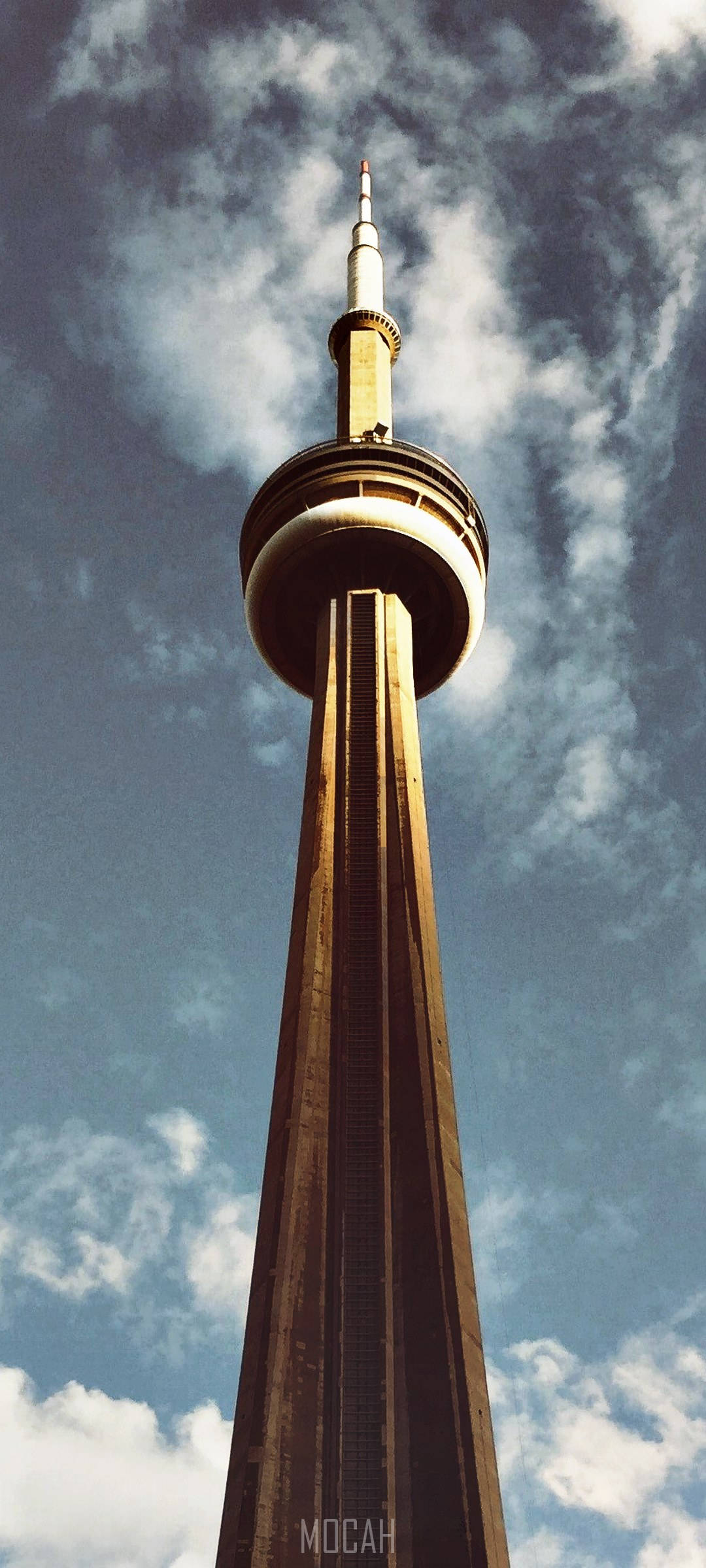 Vista del cielo de la CN Tower Fondos de pantalla