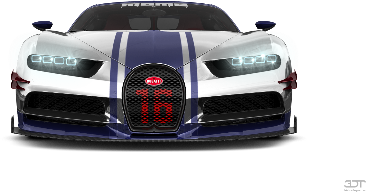 Vista frontal del Bugatti Chiron Sport Fondos de pantalla
