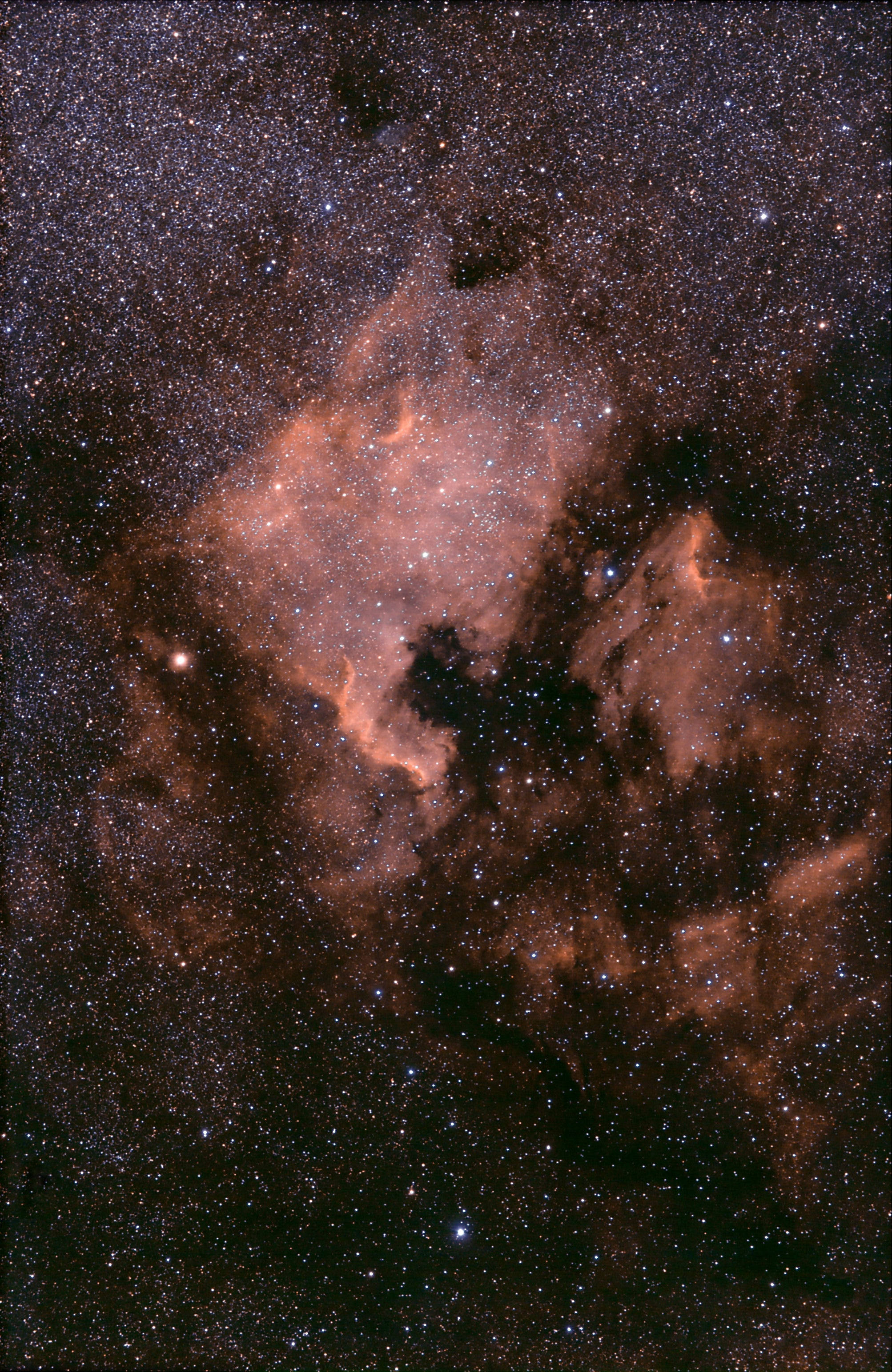 Vista impresionante de una nebulosa llena de estrellas brillantes Fondos de pantalla