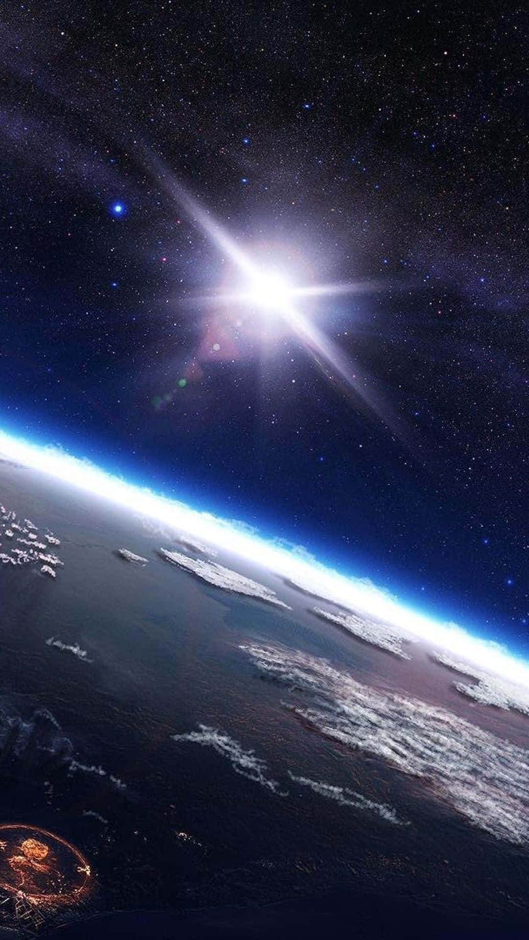 Vista Majestuosa de la Galaxia Fondos de pantalla