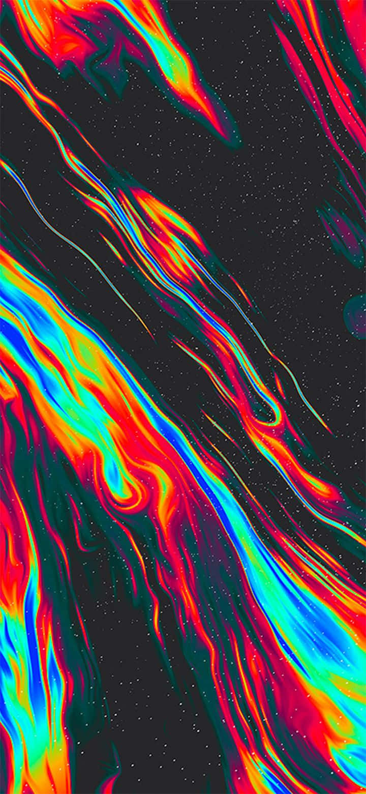 Vista Nocturna Impresionante de un Rascacielos con iPhone 11 Fondos de pantalla