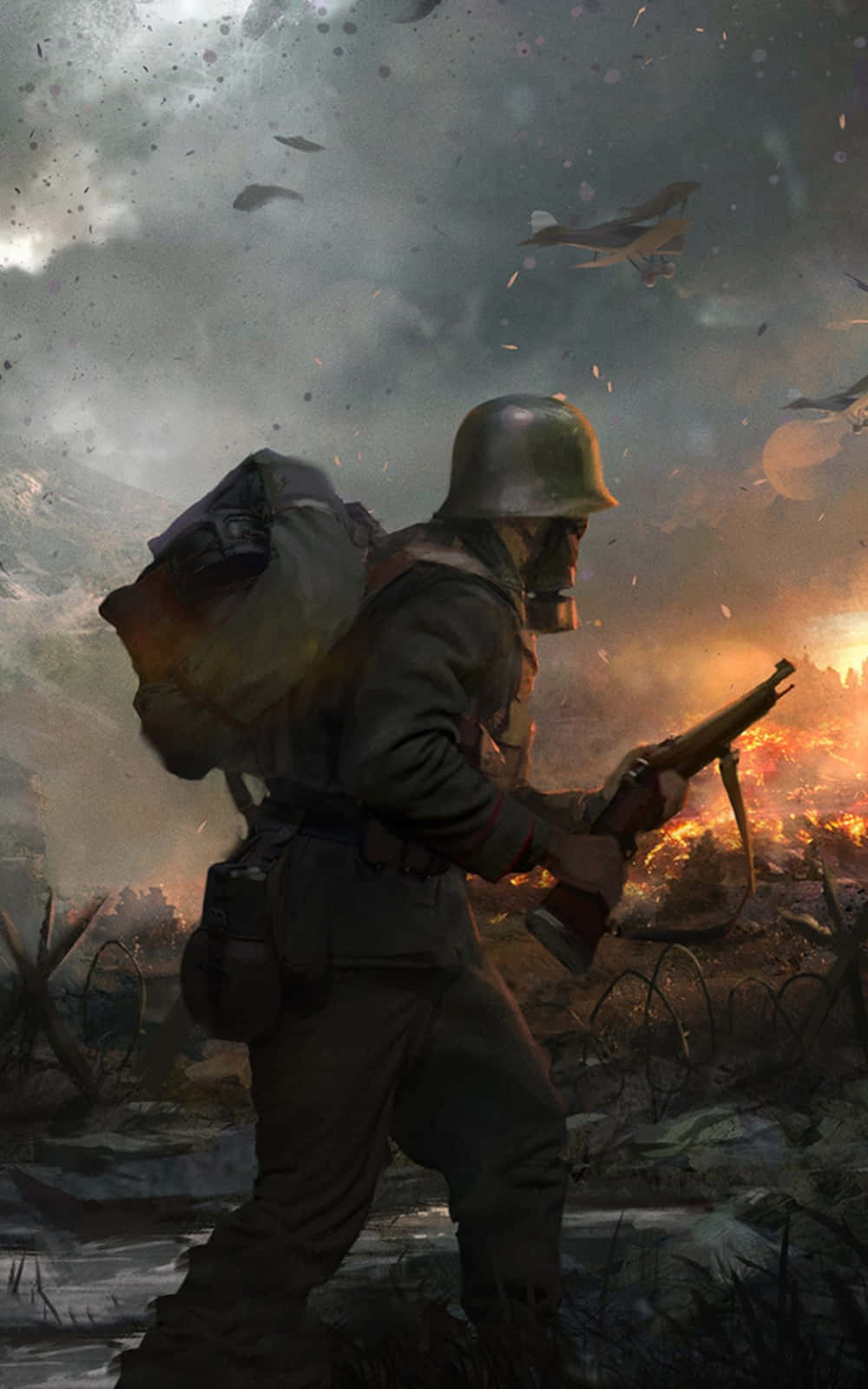 Vive el combate a un nivel completamente nuevo con Battlefield Phone Fondos de pantalla
