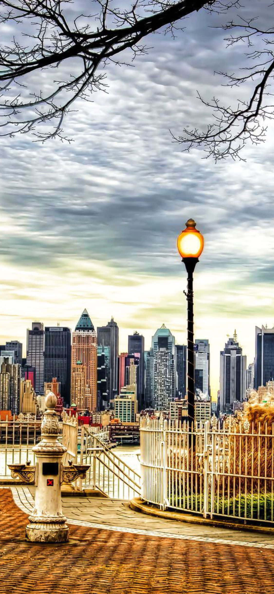 Vive el encanto de Nueva York con iPhone XS Fondos de pantalla