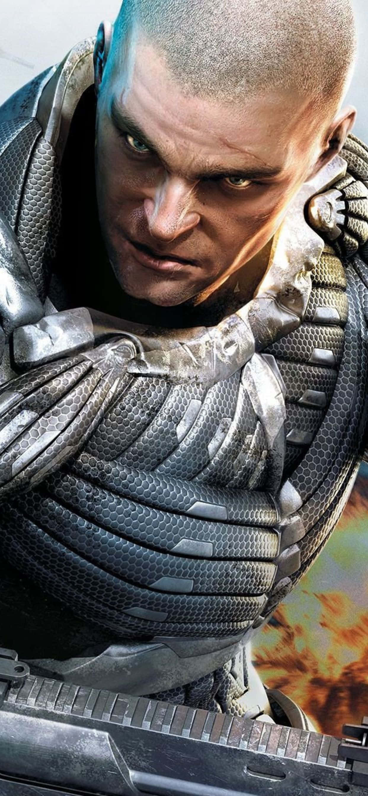 Vive el juego como nunca antes con el iPhone XS Max y Crysis Warhead Fondos de pantalla
