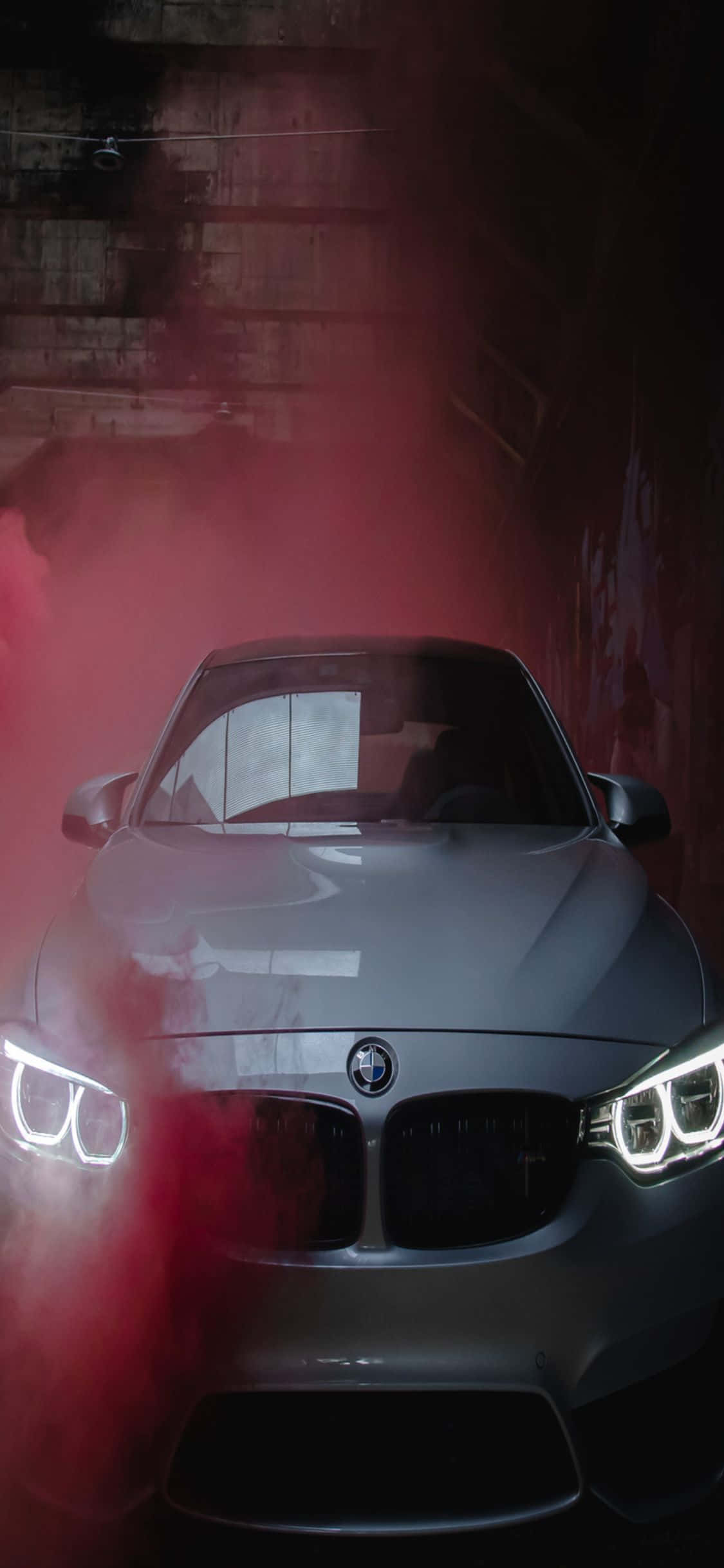 Vive el lujo supremo de BMW y iPhone X. Fondos de pantalla