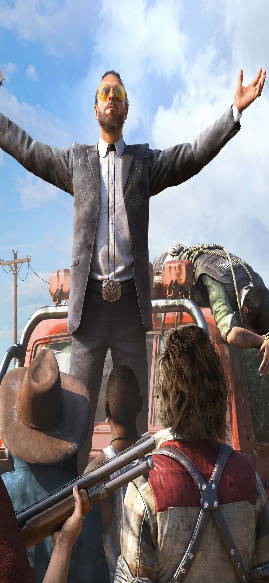 Vive Far Cry 5 en el nuevo Apple iPhone Xs Fondos de pantalla