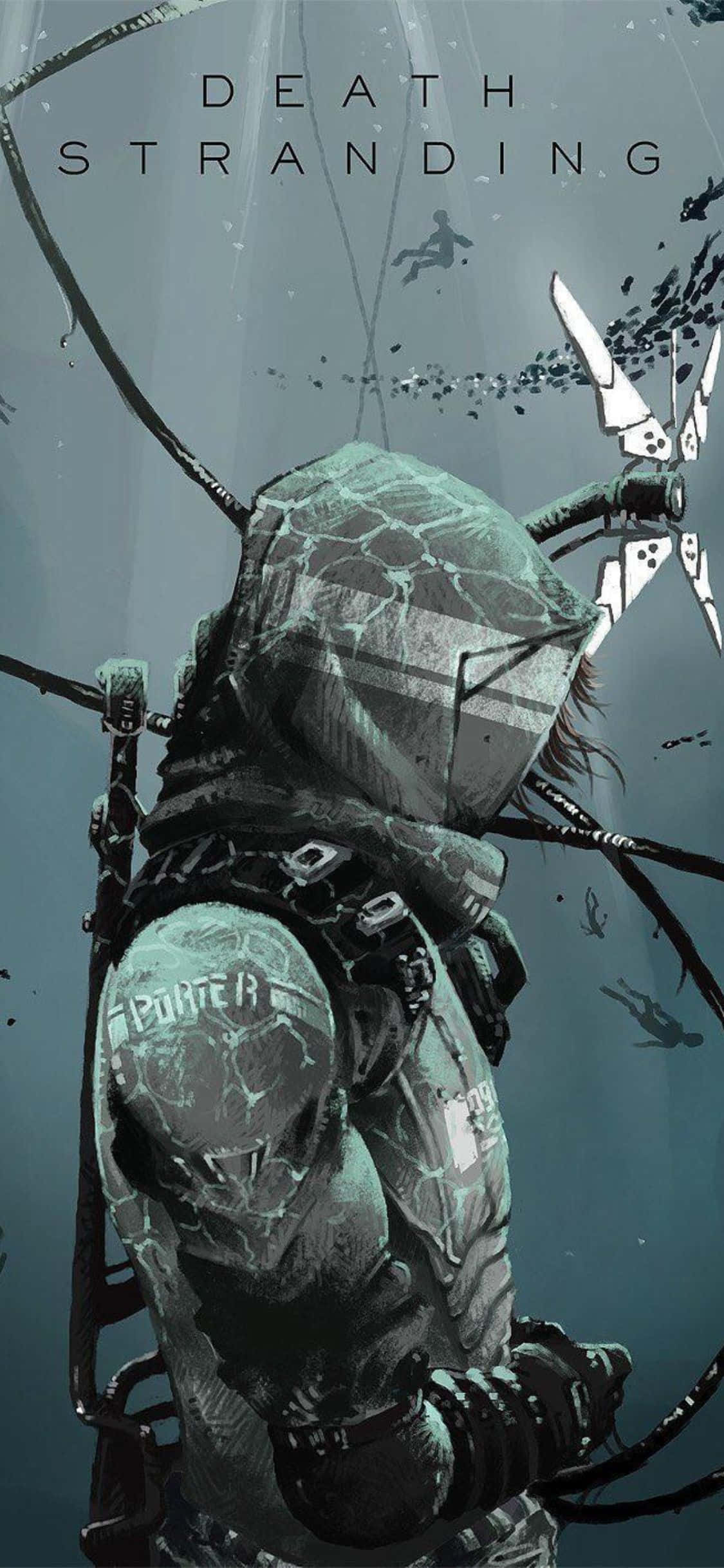 Vive la aventura de tu vida con el iPhone X y Death Stranding Fondos de pantalla