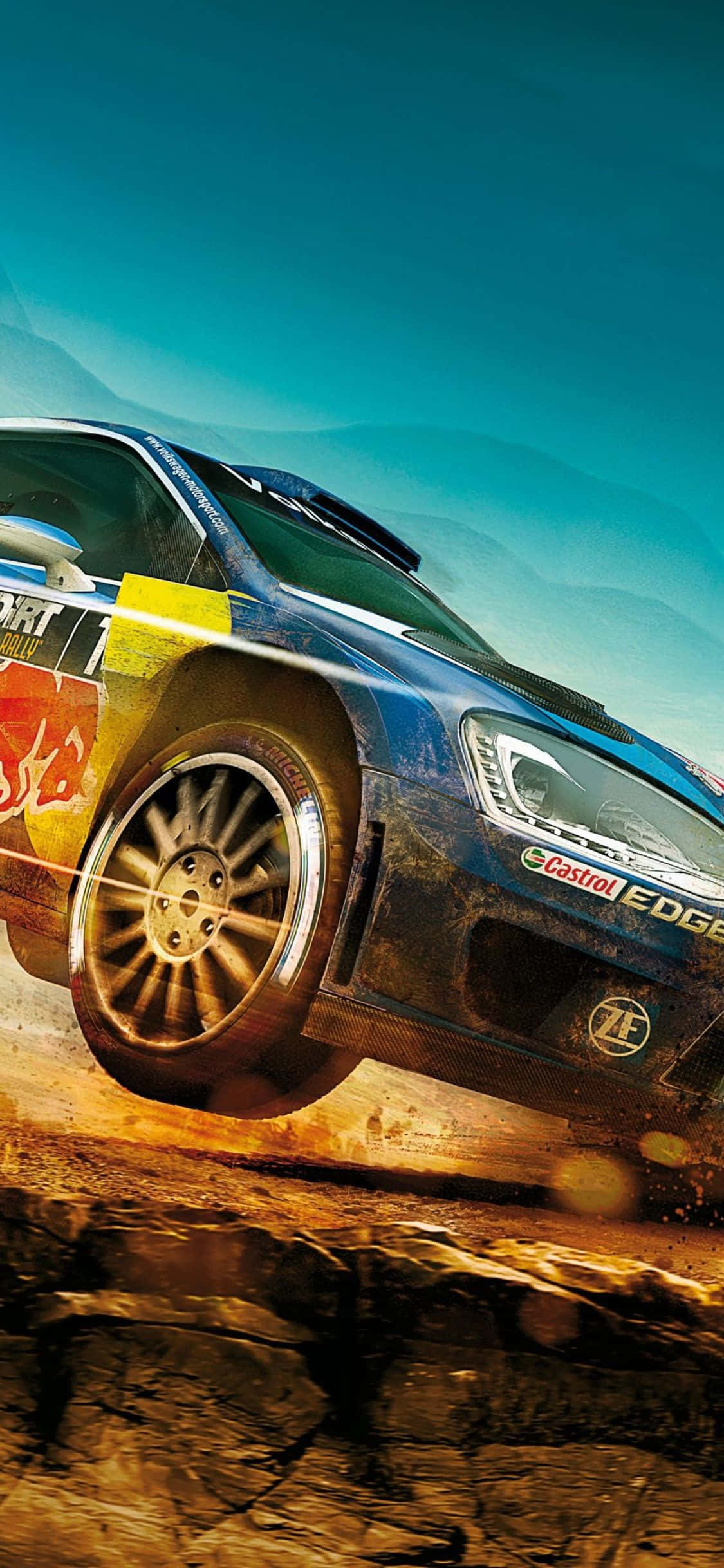 Vive la Emoción de Correr en Pistas de Tierra con iPhone Xs Dirt Rally Fondos de pantalla