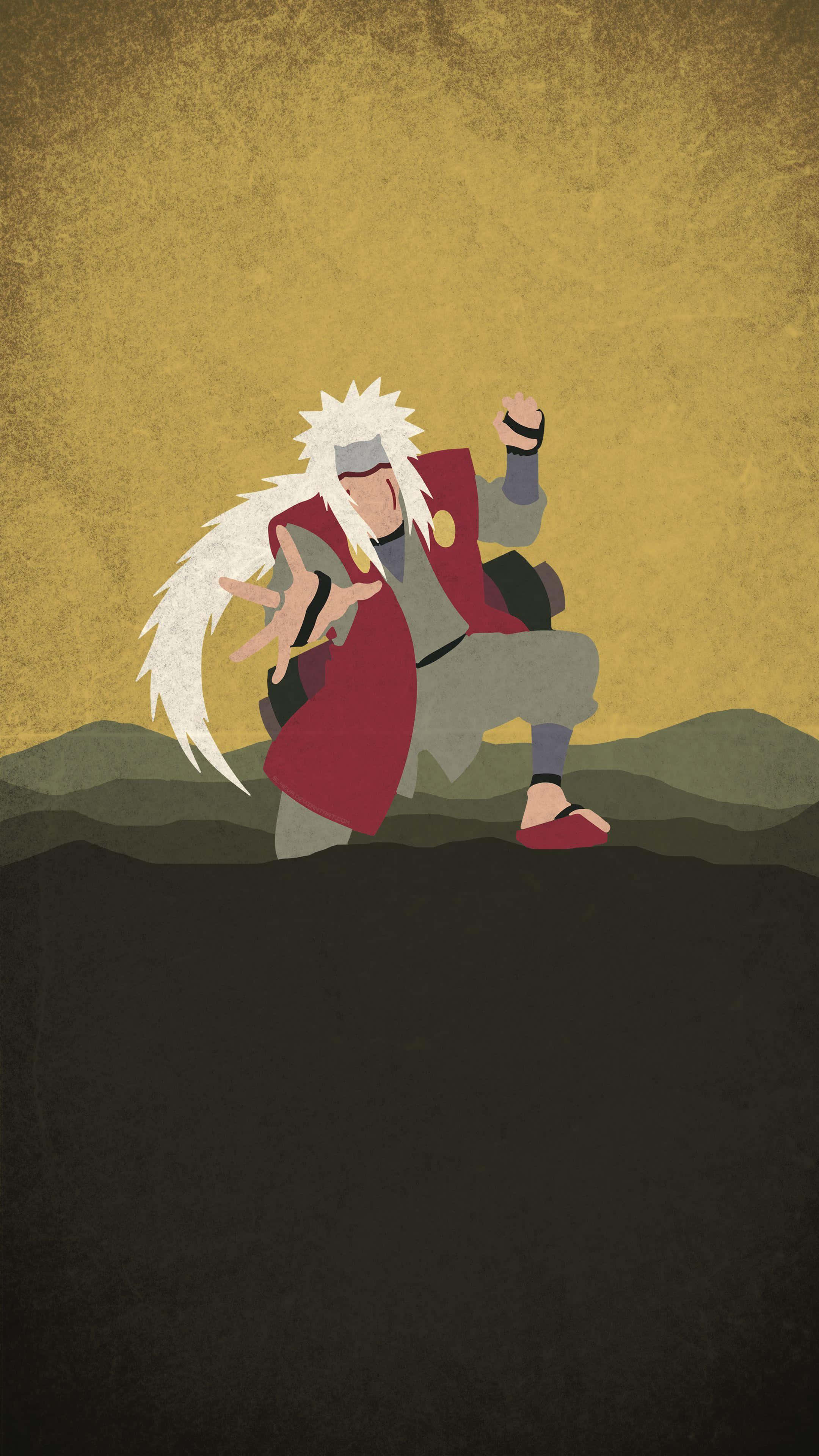 ¡Vive la emoción de las aventuras de Naruto en la pantalla de tu teléfono con este fondo electrizante! Fondos de pantalla