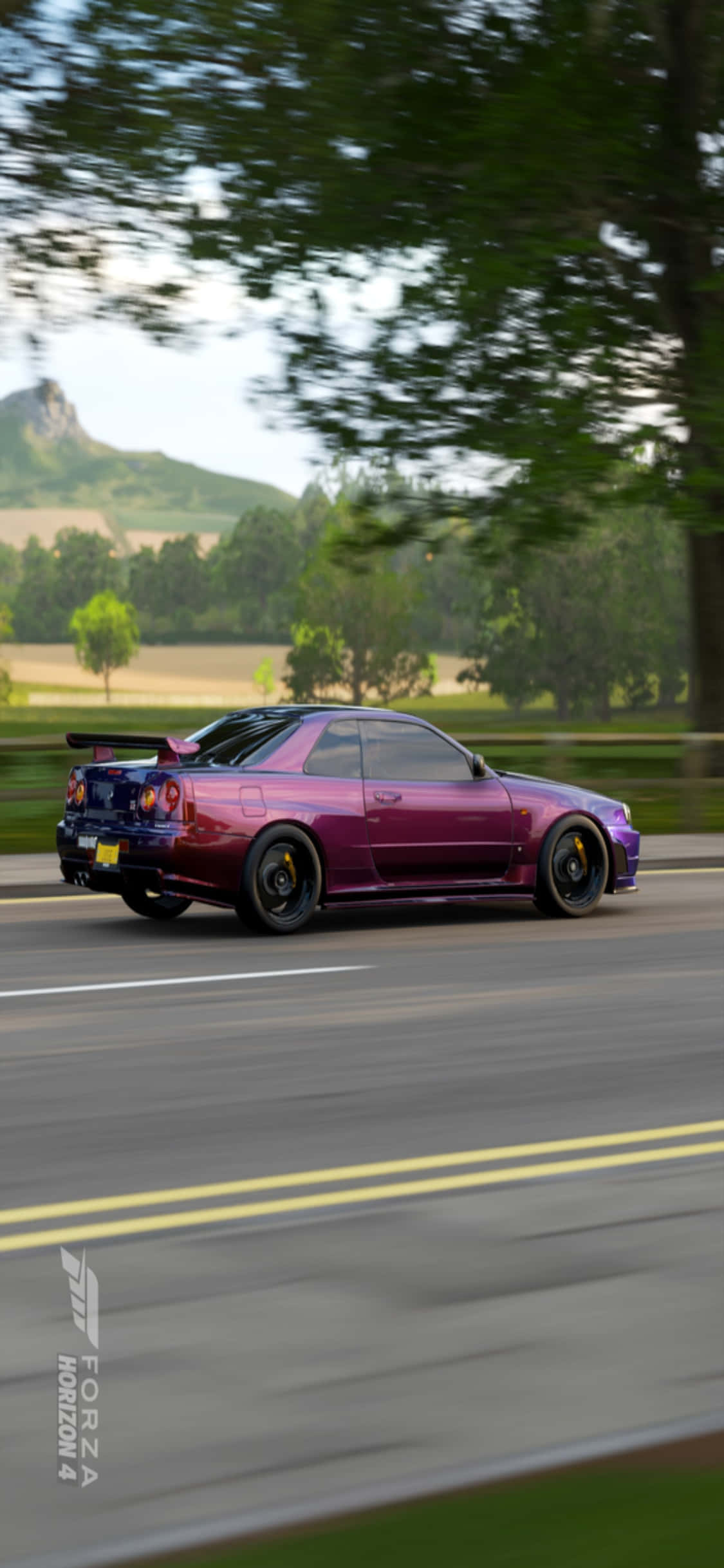 Vive la emoción de las carreras con iPhone Xs y Forza Horizon 4 Fondos de pantalla