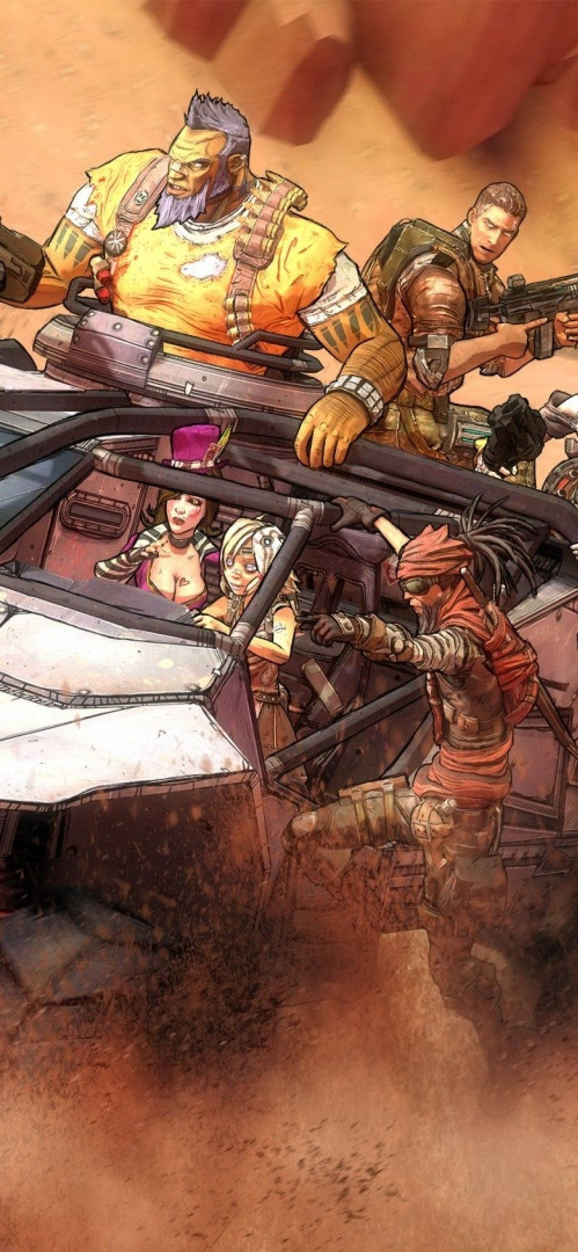 Vive la emoción de una aventura intergaláctica con Borderlands en tu iPhone. Fondos de pantalla