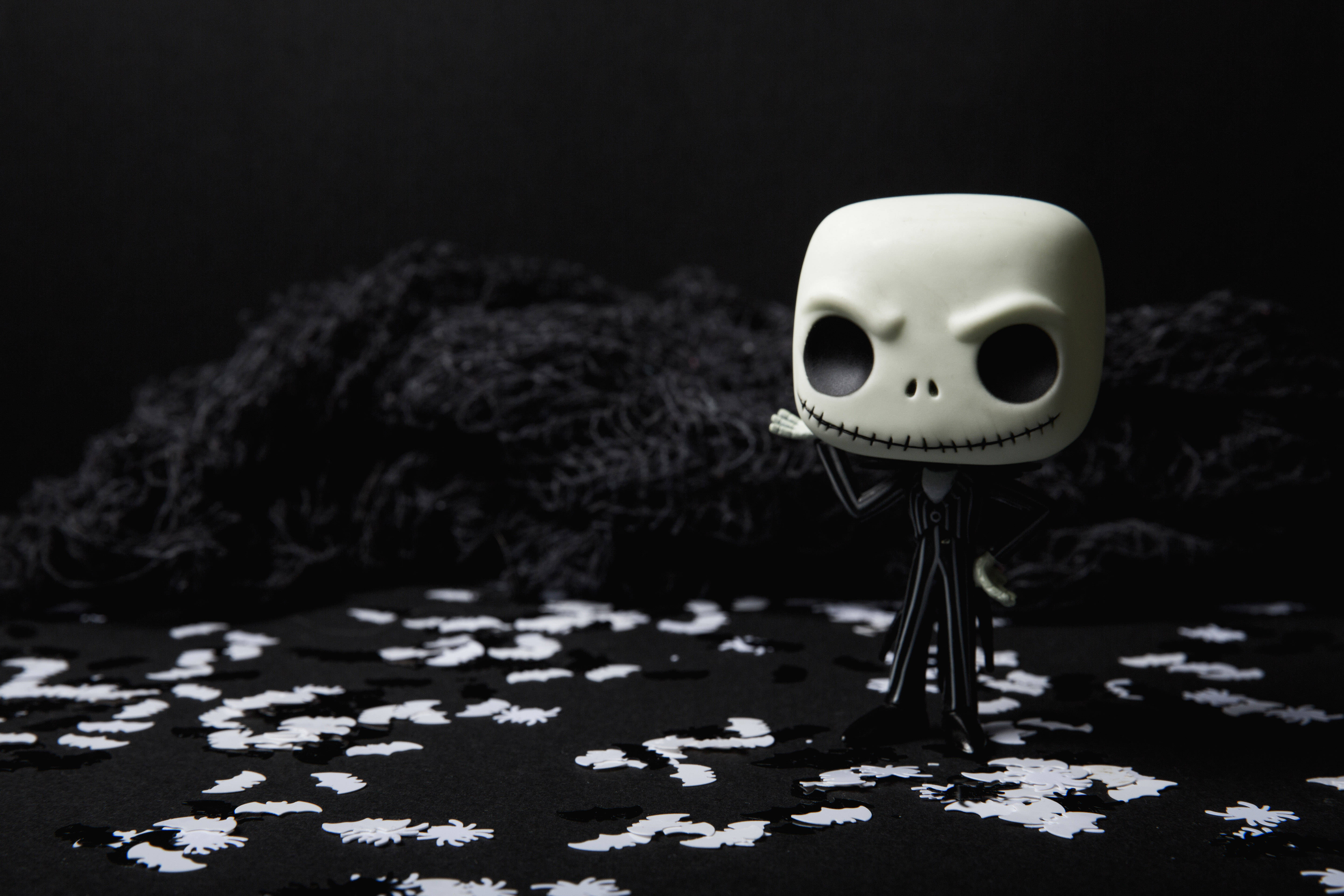 Vive la experiencia de El Extraño Mundo de Jack de Tim Burton con un Jack Skellington Pop Fondos de pantalla