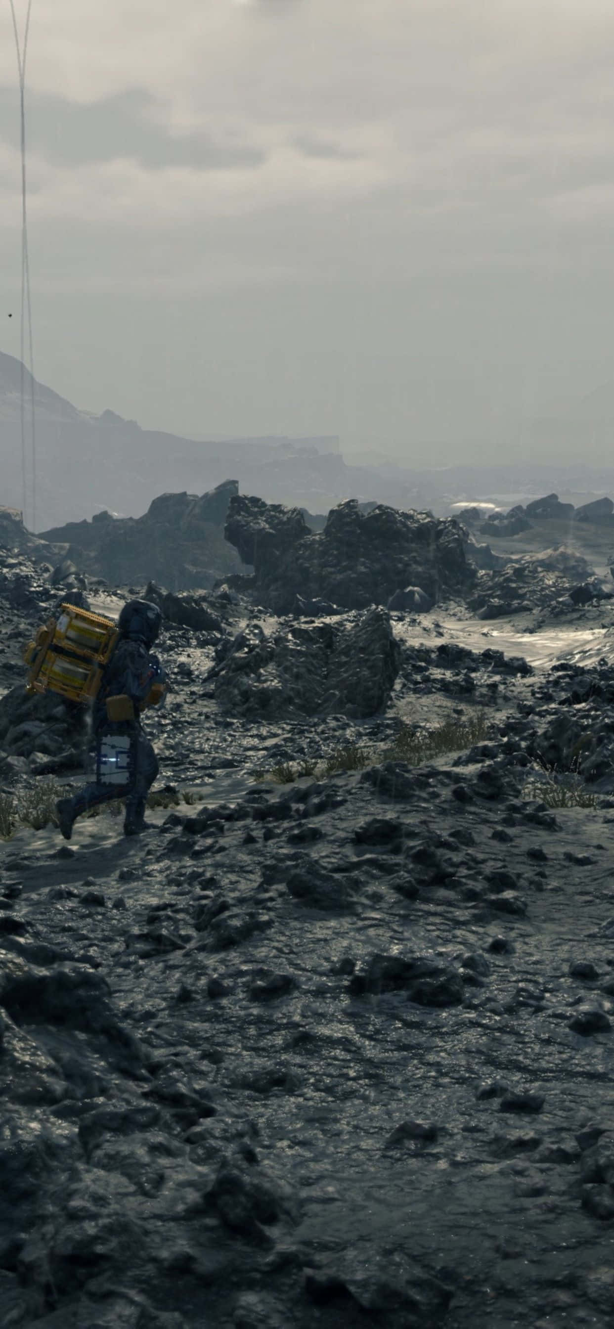 Vive la intensidad de Death Stranding en el iPhone Xs Max Fondos de pantalla