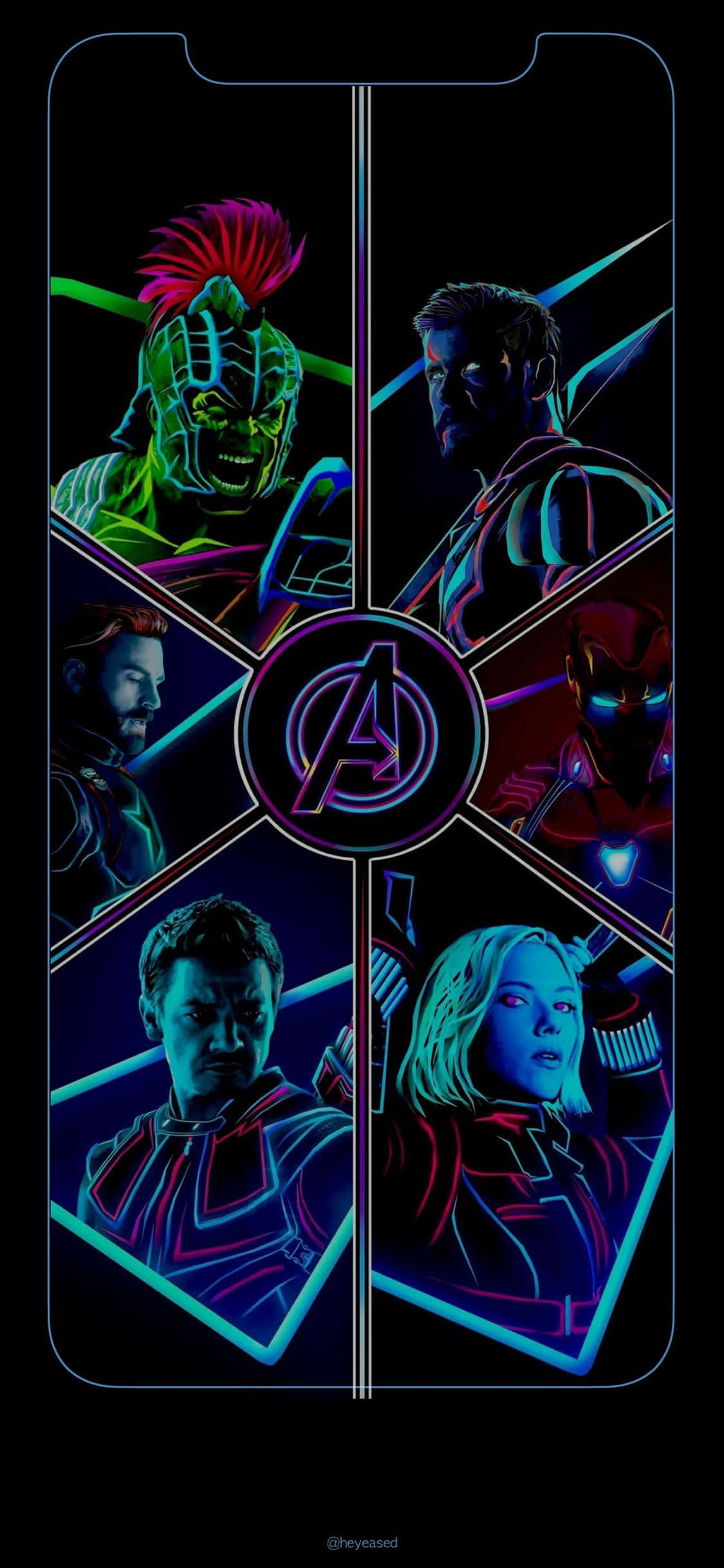 Vive la Máxima Aventura de los Vengadores en tu iPhone Xs Fondos de pantalla