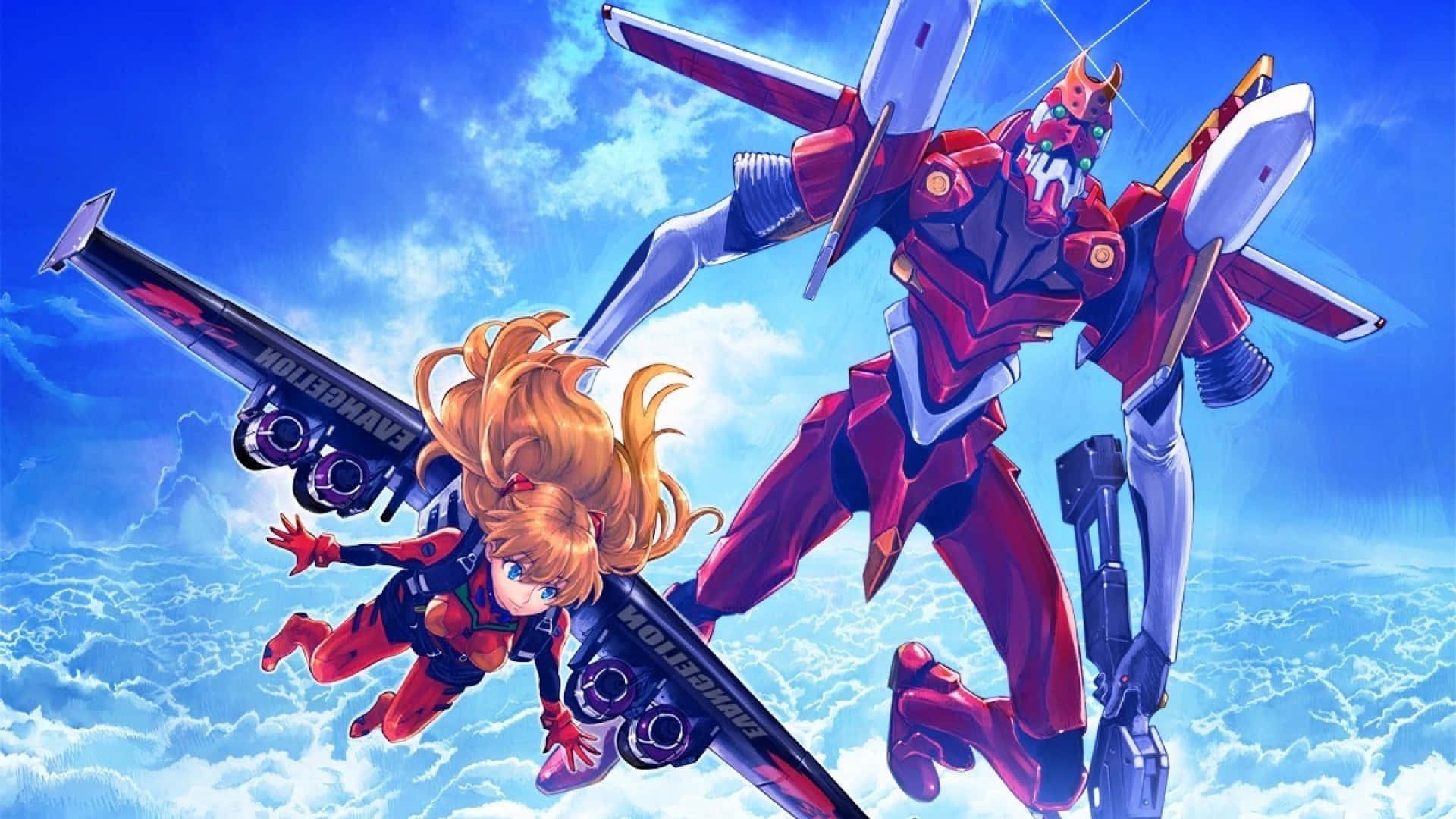 Vive un emocionante mundo de exploración y descubrimiento en Neon Genesis Evangelion. Fondos de pantalla