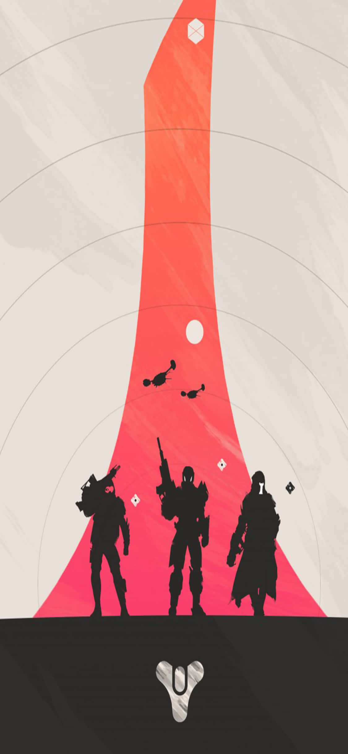 Vive una aventura épica con el iPhone XS y el videojuego Destiny 2. Fondos de pantalla