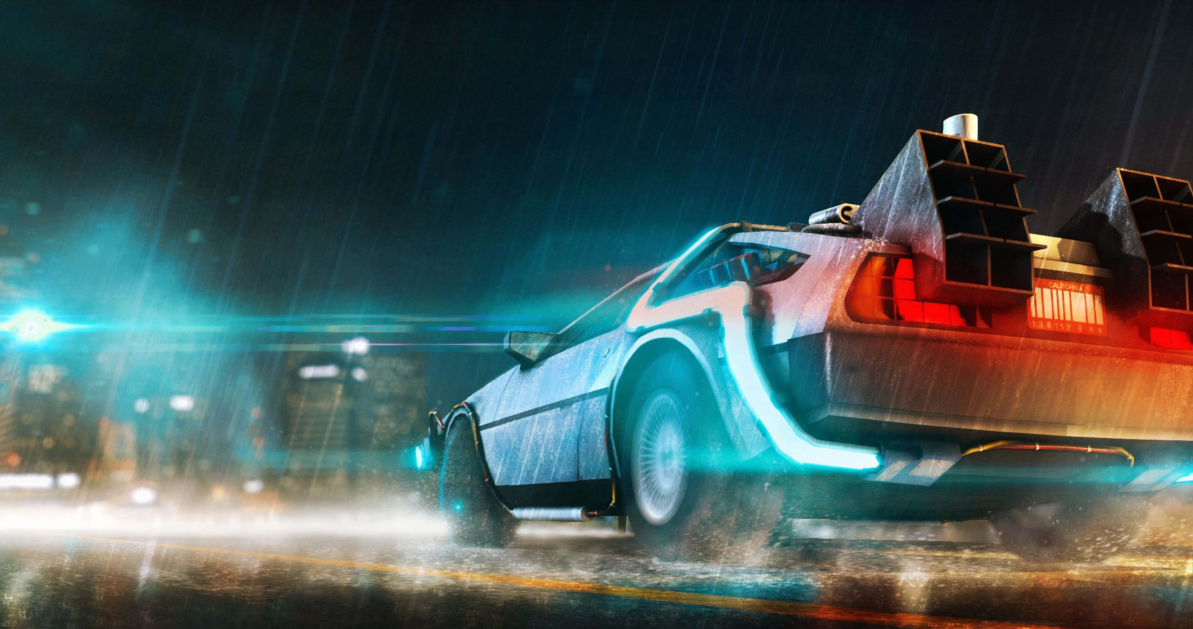 ¡Vive una Aventura Emocionante con este Auto Anime! Fondos de pantalla