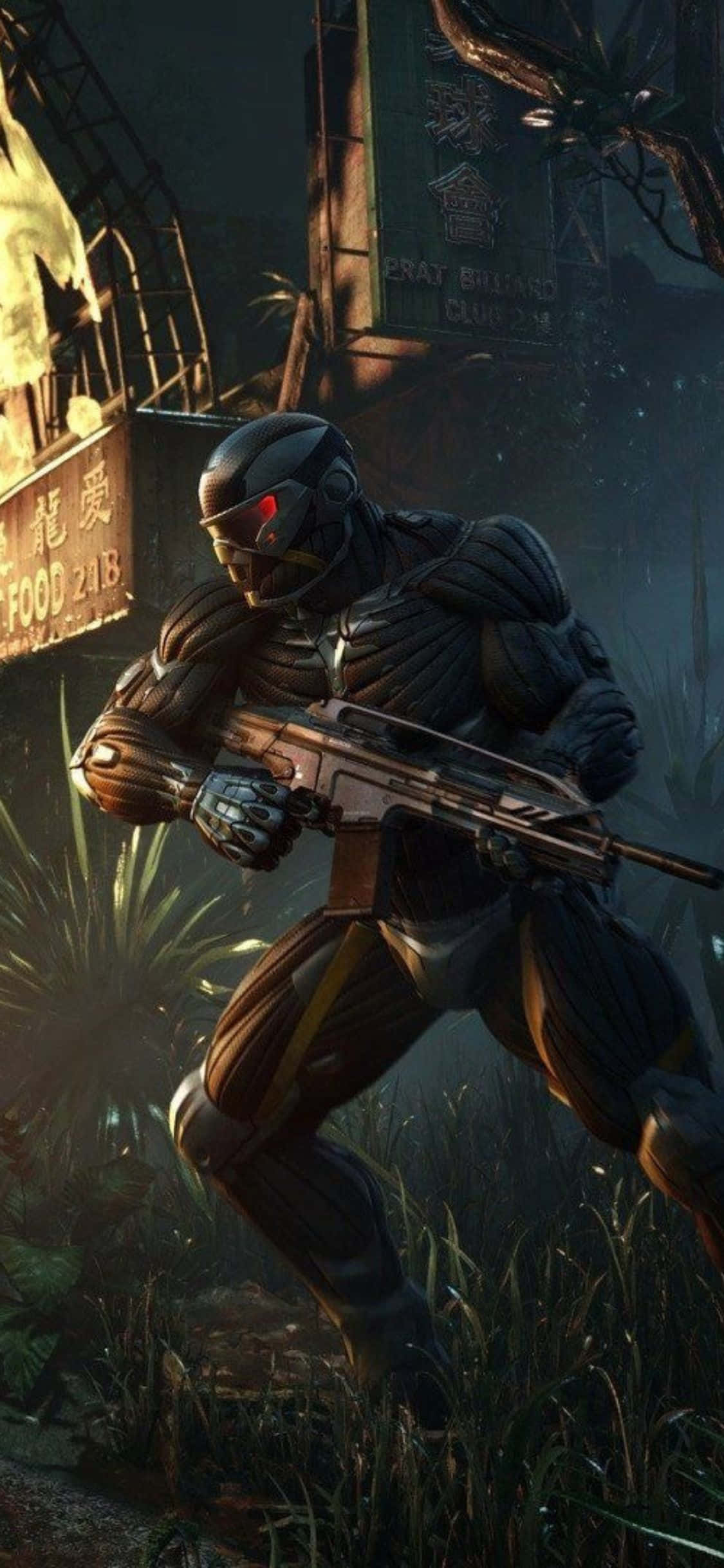 Vive una emocionante aventura en tu iPhone X con Crysis 3 Fondos de pantalla