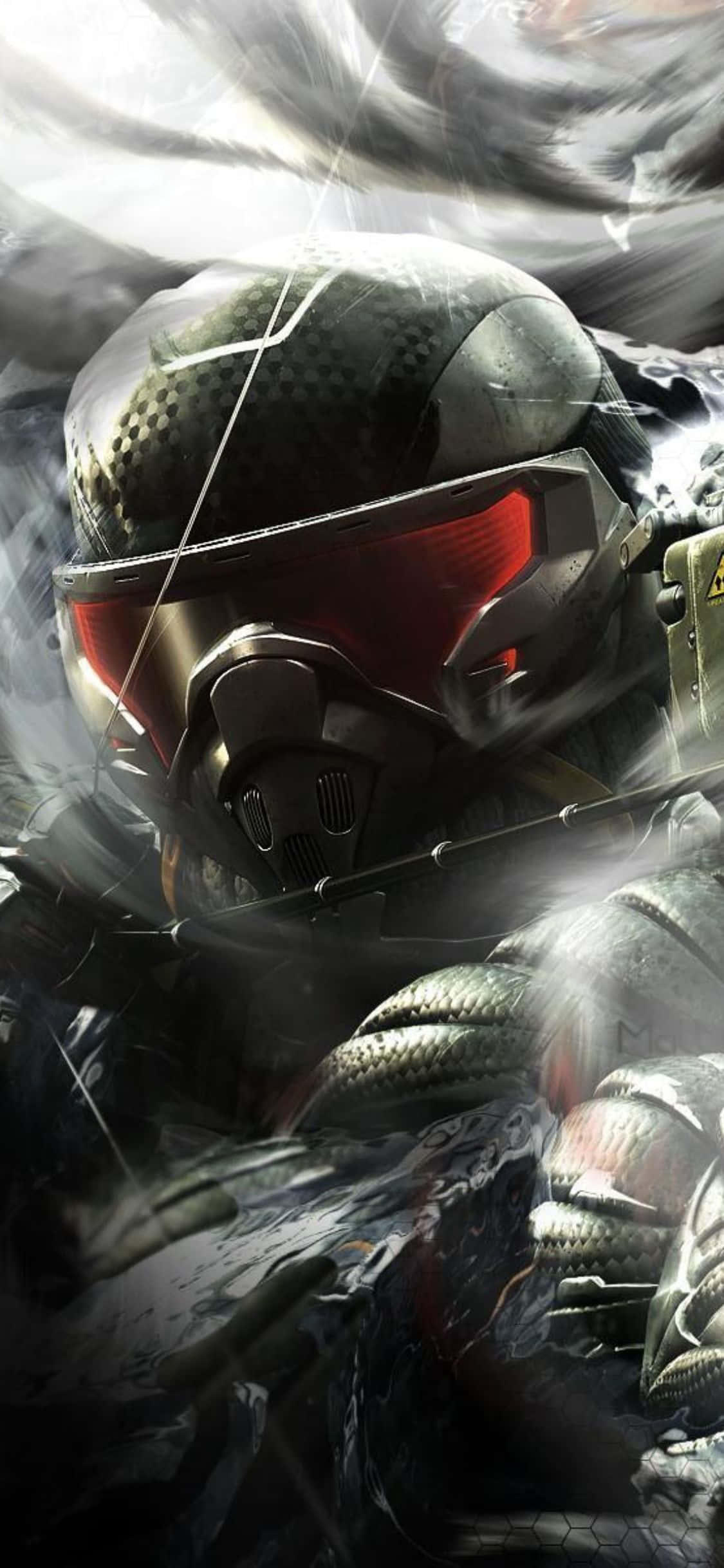 Vive una emocionante aventura de juego en el iPhone X con Crysis 3 Fondos de pantalla