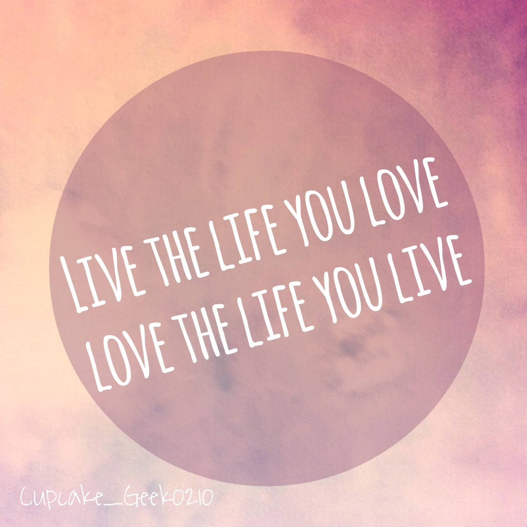 Viviendo la vida y el amor frases positivas lindas Fondos de pantalla