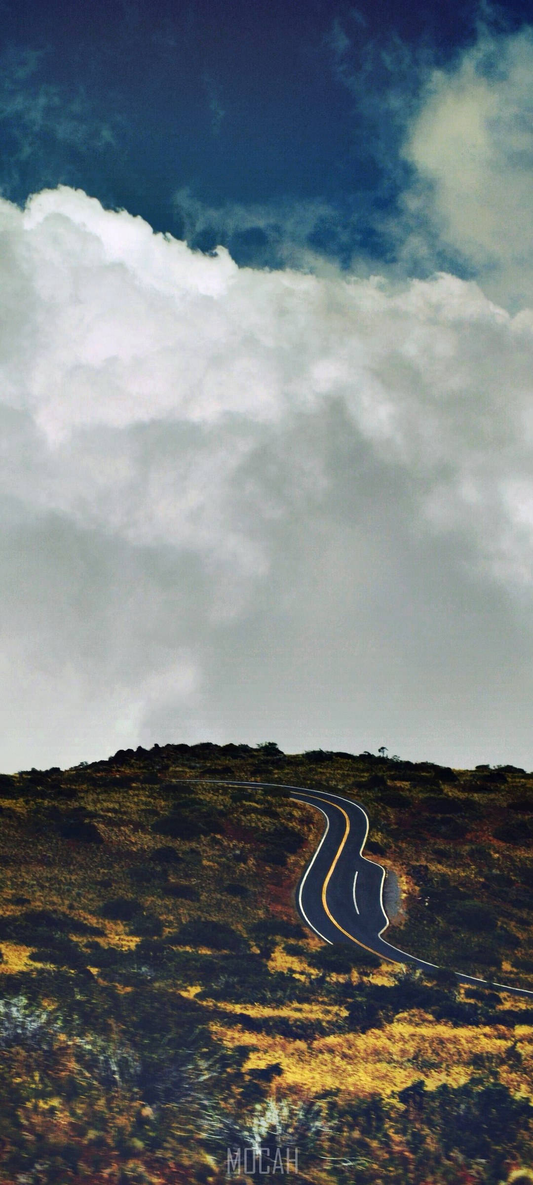 Vivo V20 Carretera de Colinas Fondos de pantalla