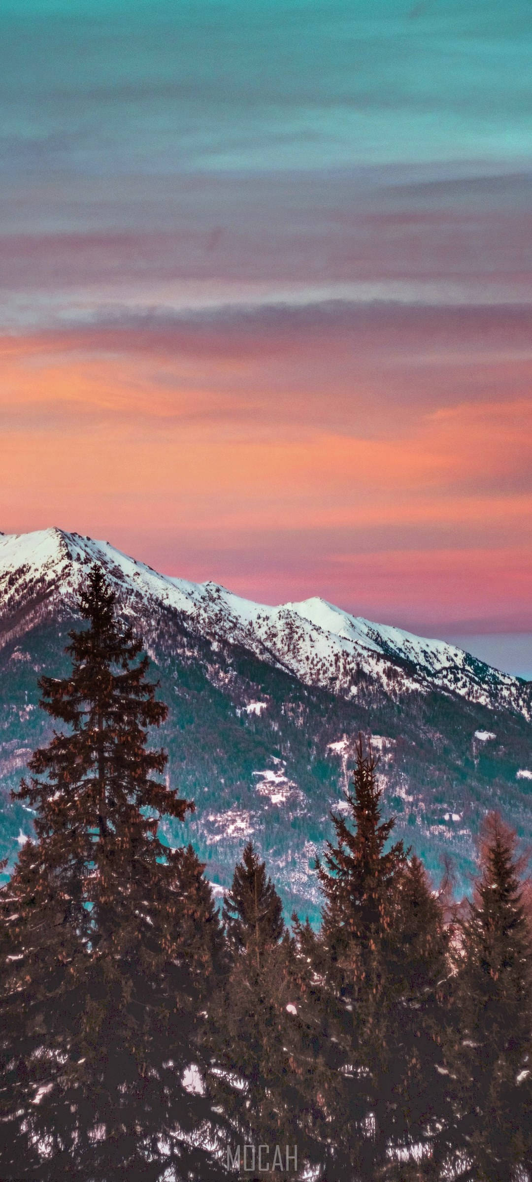 Vivo V20 Fondo de los Alpes Fondos de pantalla