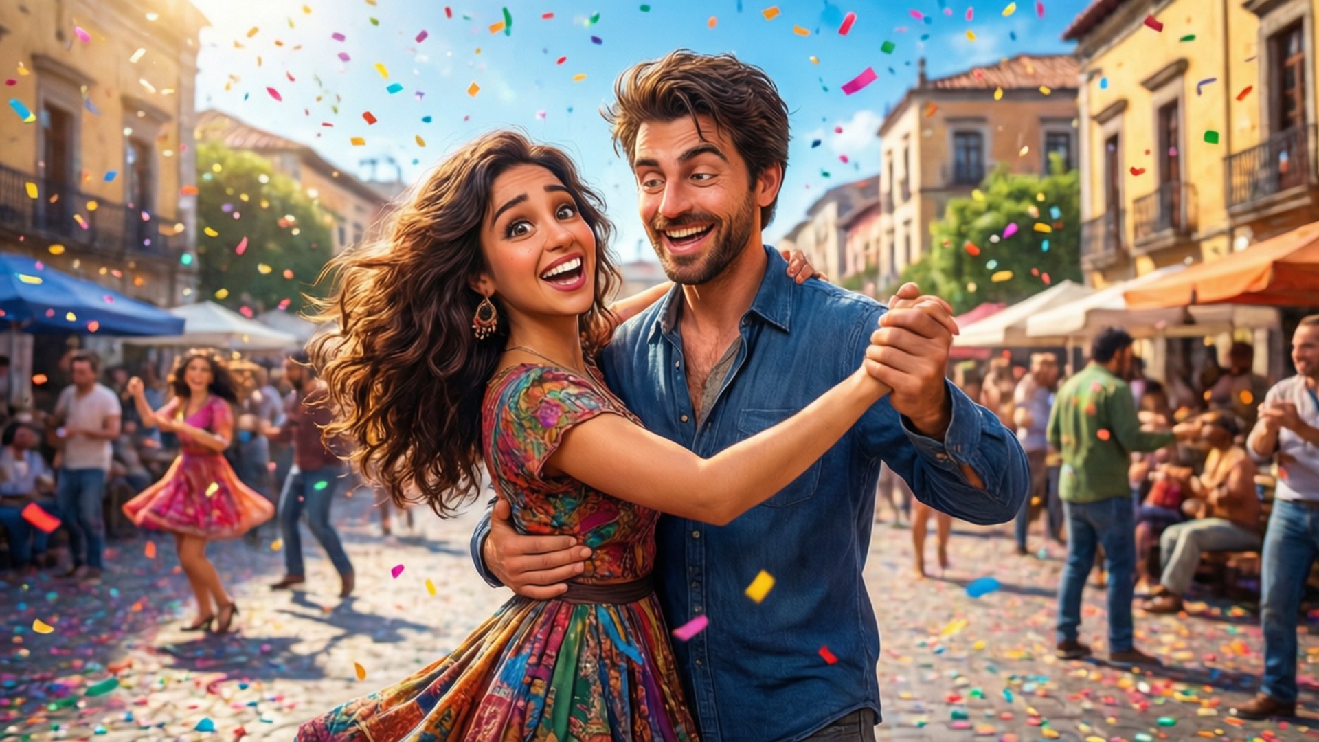 Vivo y Gabi Bailan Fondos de pantalla