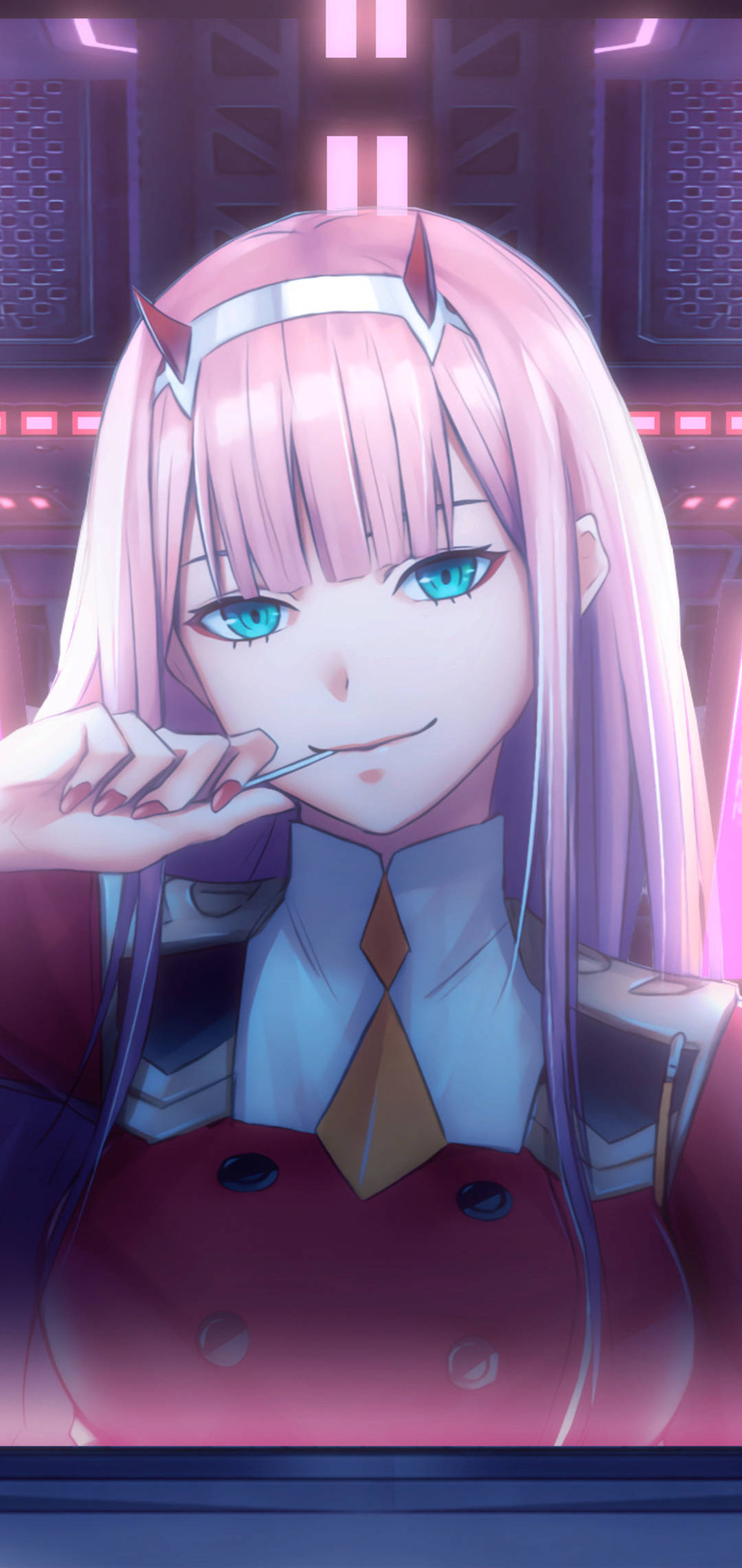 Vivo Y11 Chica Anime Pelo Rosa Fondos de pantalla